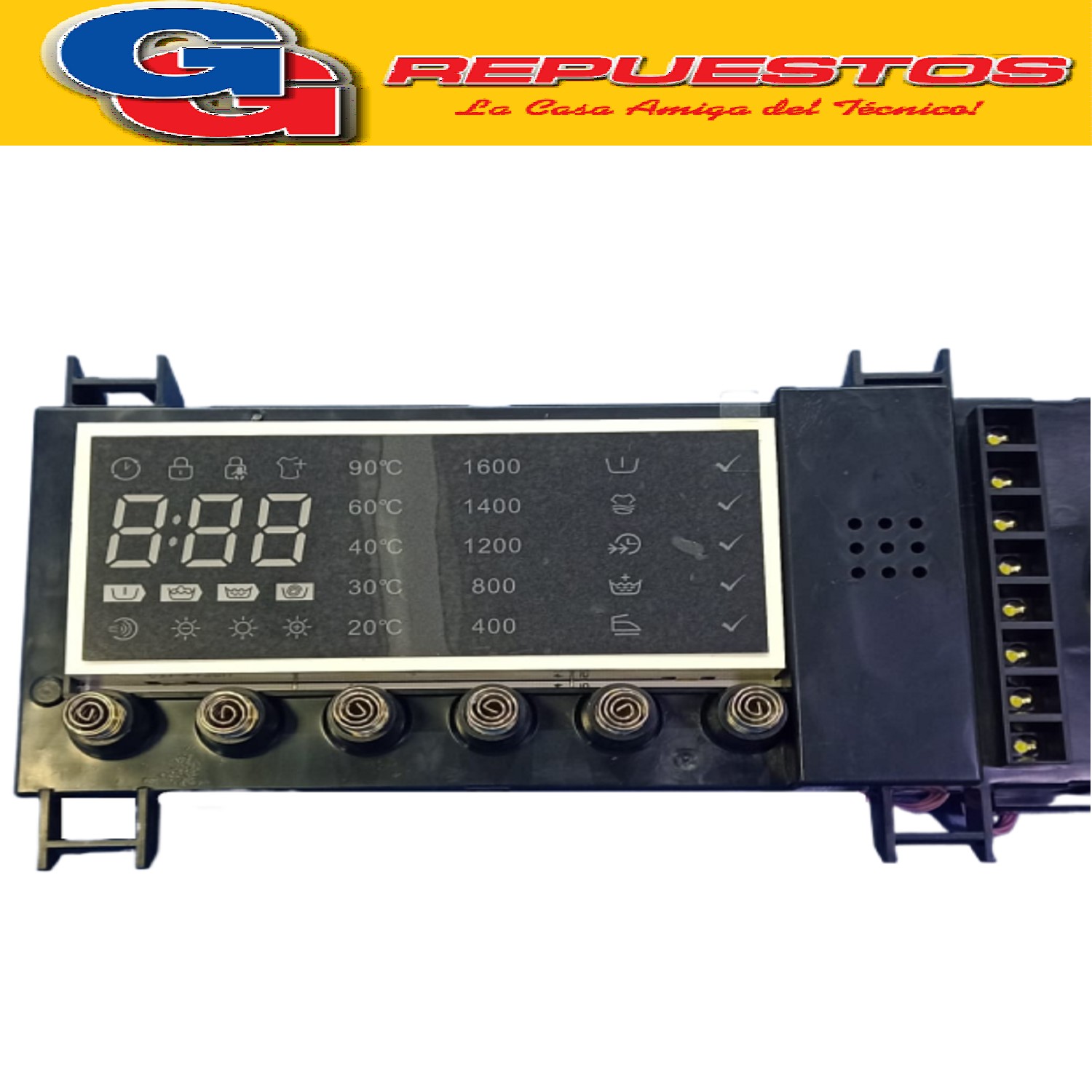 PLAQUETA PRINCIPAL PARA LAVARROPAS PHILCO PCS PHLS100P