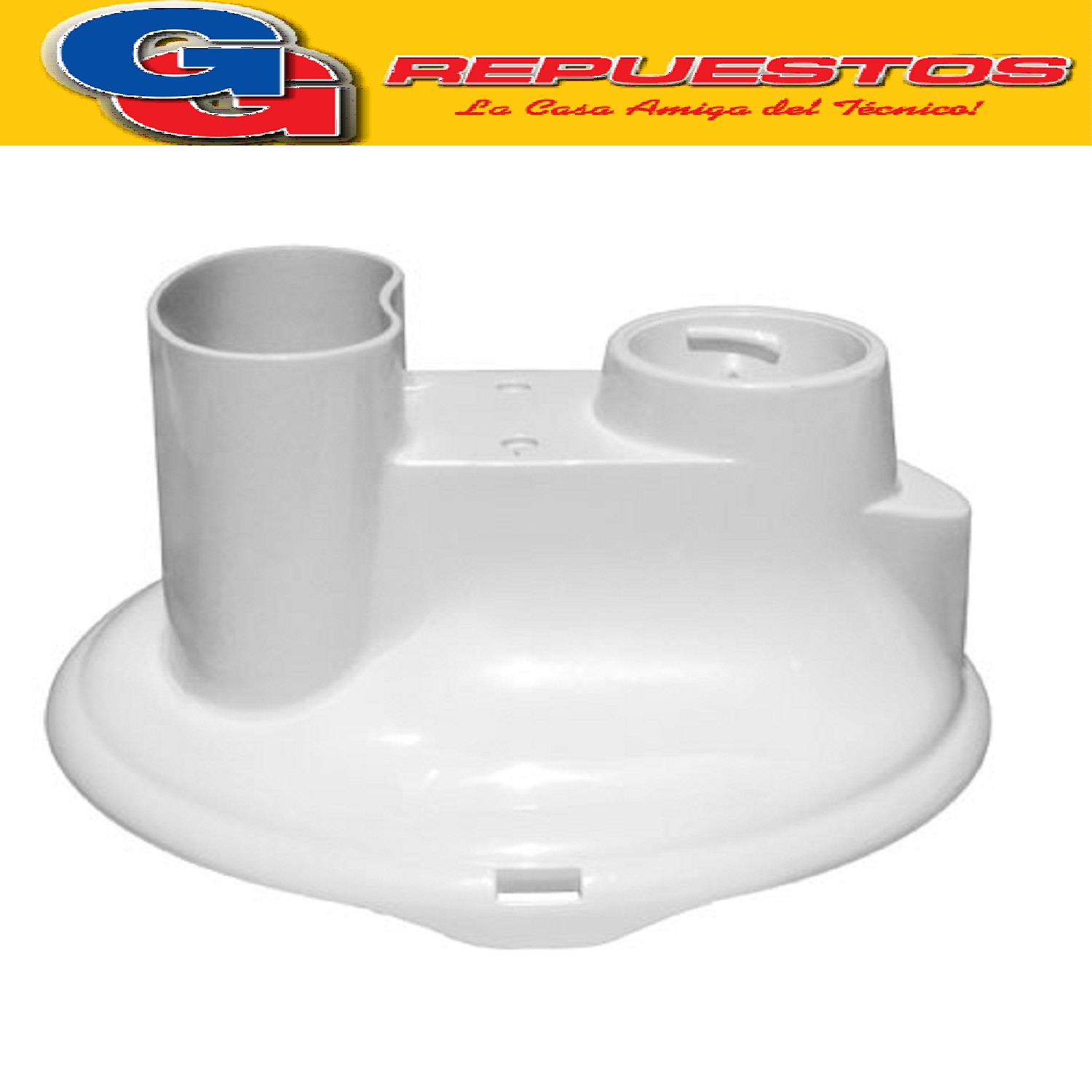 TAPA SUPERIOR DE TAZA PROCESADORA COLOR BLANCO MARCA LILIANA COMPATIBLE CON LOS MODELOS AM459 / AM462 MULTIPROCESADORA