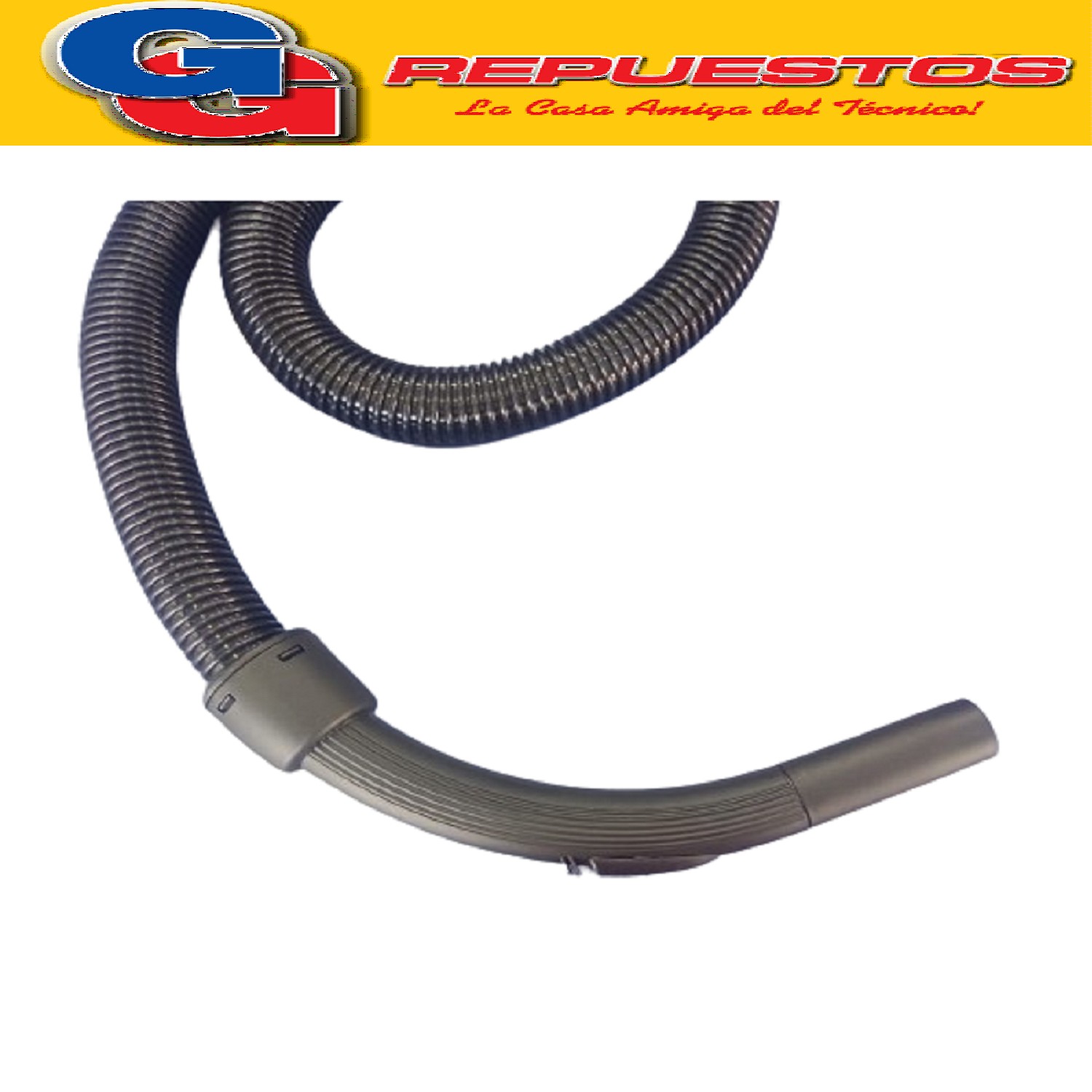 MANGUERA ASPIRADORA SIN ACOPLE COMPATIBLE CON YELMO 2001 - MAXI - MINI - AS3206 LARGO DE MANGUERA 1,50Mts