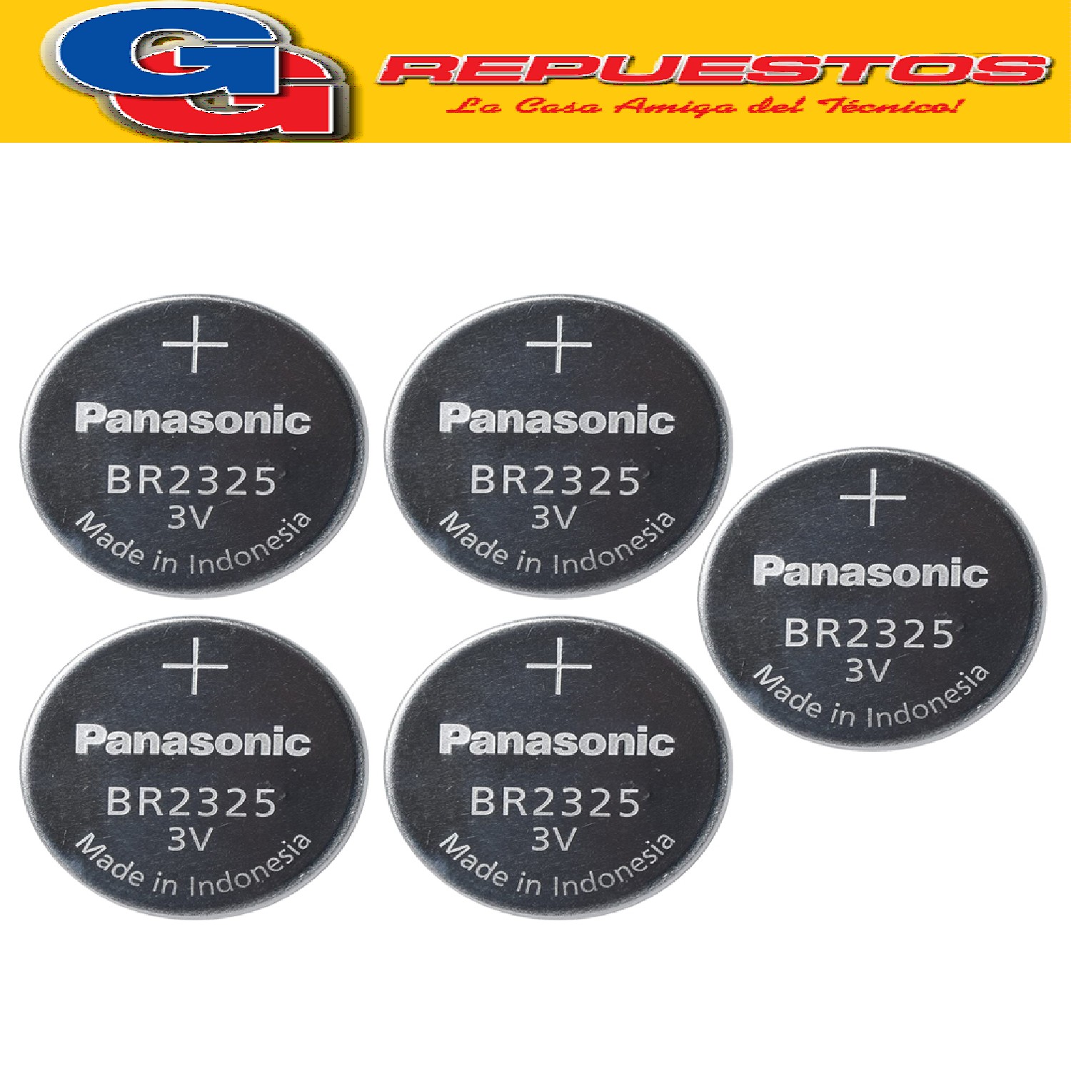 PILA BR2325 3V LITIO