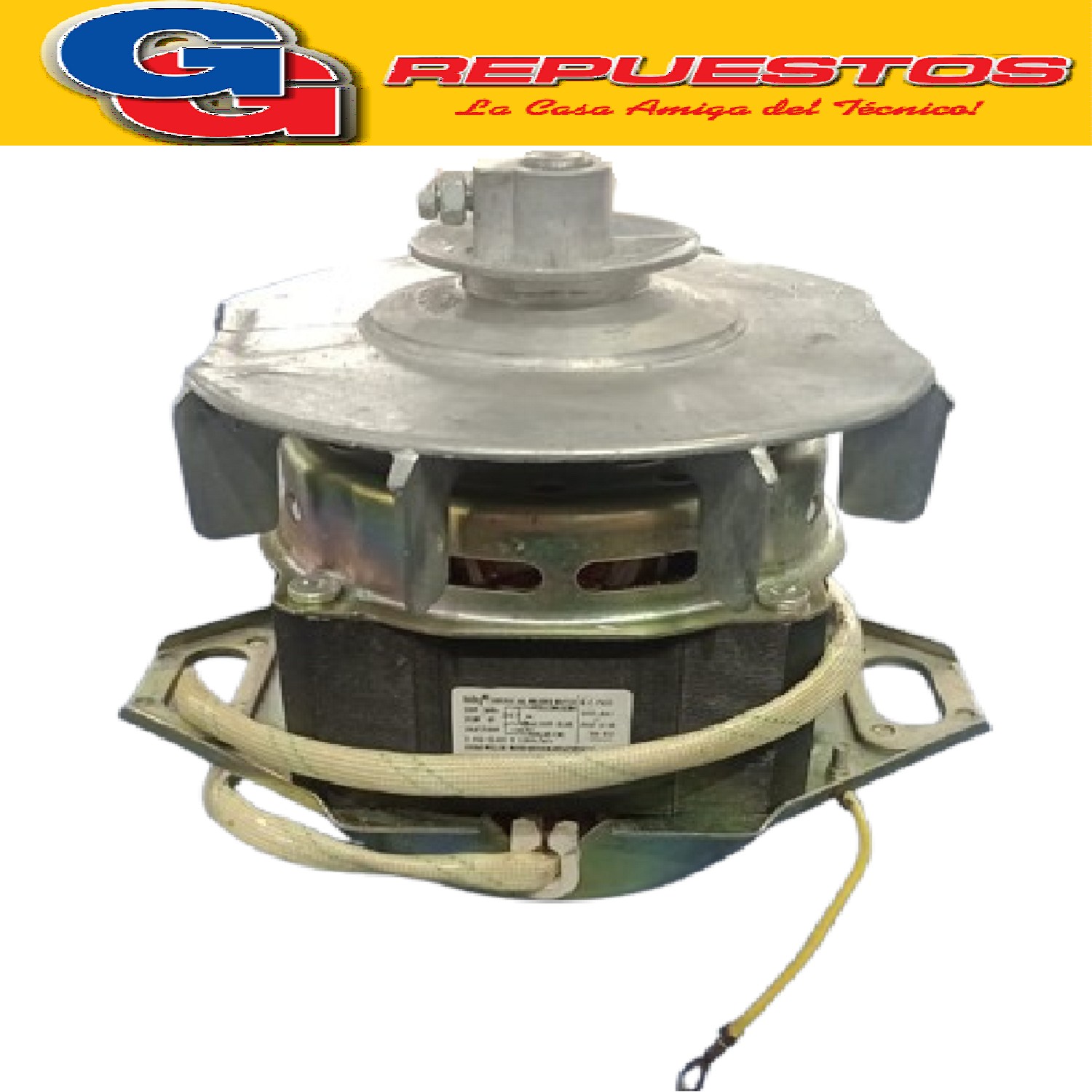 MOTOR PARA LAVARROPAS SIAM , PHILCO Y ADAPTALE A OTRAS  250W