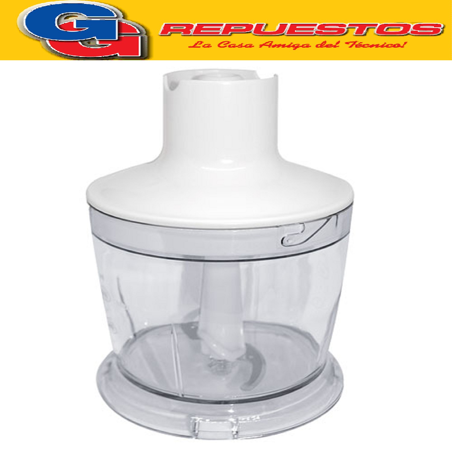 VASO COMPLETO CHOPPER MIXER MINIPIMER LILIANA COMPATIBLE CON LOS MODELOS AH930 / AH130 / IBA35 CONJUNTO JARRA 500ml CON CUCHILLA PROCESADORA