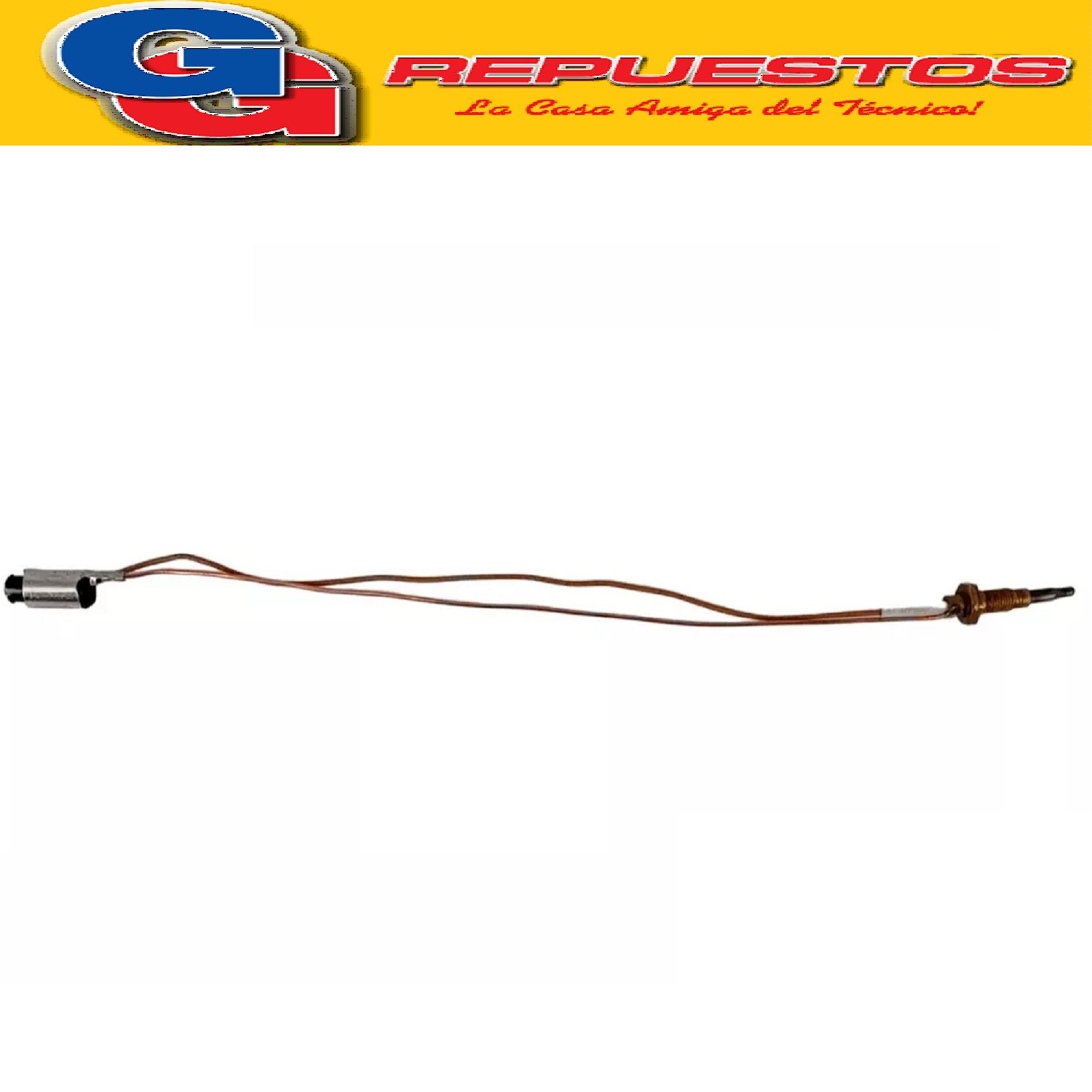 TERMOCUPLA COAXIAL 450MM COCINA MABE AGDR60EIA00 ORIGIN AL T ERMOPAR JACK QUEM 2S L=450 ANAFE GAS INOX DREAN AGGE60IVA MABE AGMB62IA GENERAL ELECTRIC Cod Origen: WS01F07567