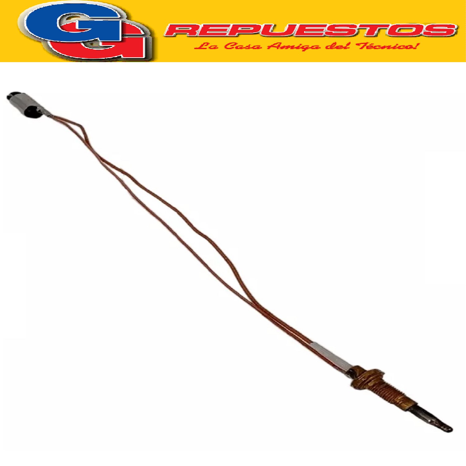 TERMOCUPLA COAXIAL 450MM COCINA MABE AGDR60EIA00 ORIGIN AL T ERMOPAR JACK QUEM 2S L=450 ANAFE GAS INOX DREAN AGGE60IVA MABE AGMB62IA GENERAL ELECTRIC Cod Origen: WS01F07567