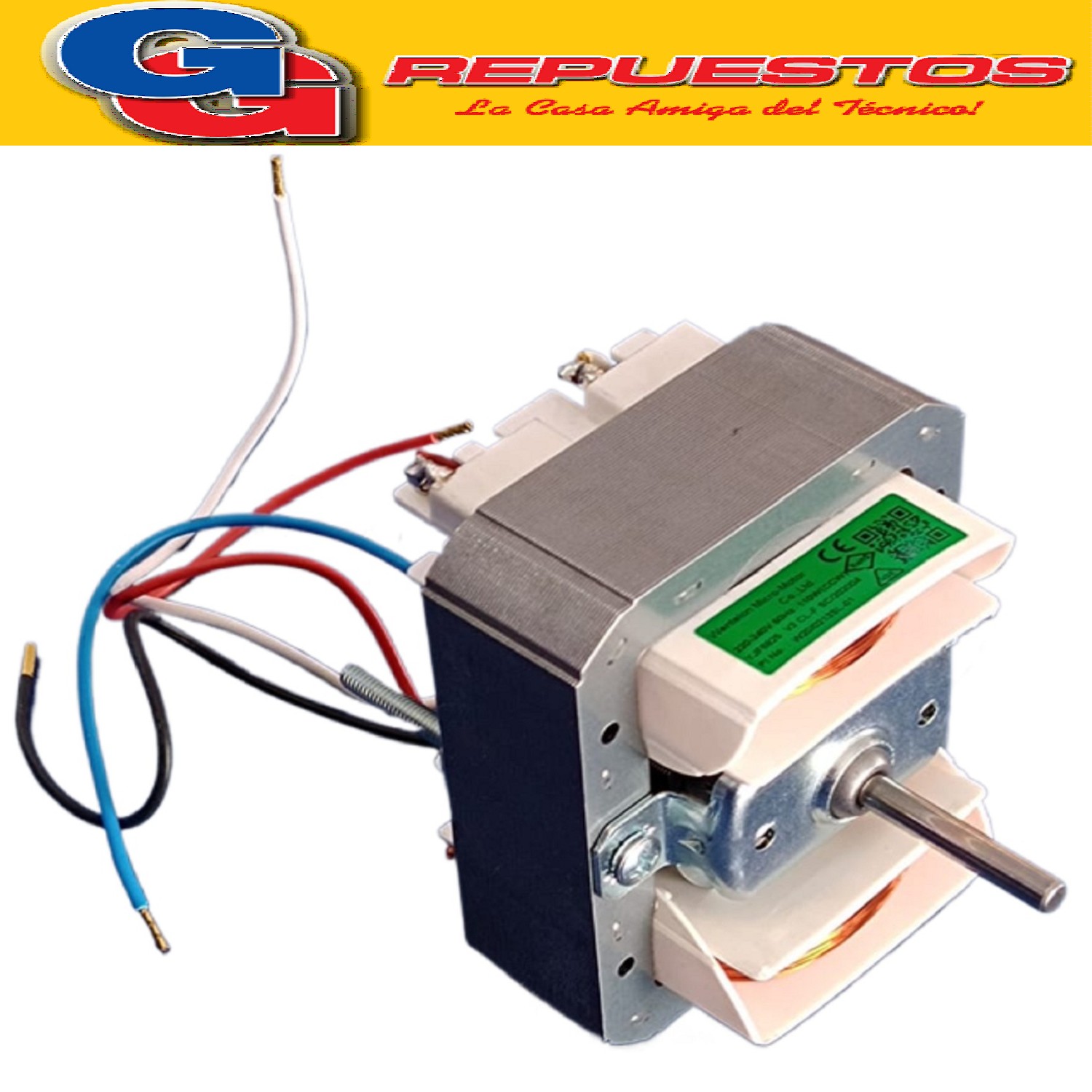 MOTOR PARA PURIFICADOR AURORA URQHUY SL 3360 SB 3360 X ORIGI NAL 220-240V 50Hz 110W YJF6825 ROHS, FORZADOR AURORA C601400852 C601400853 Cod Origen: WG02F15809