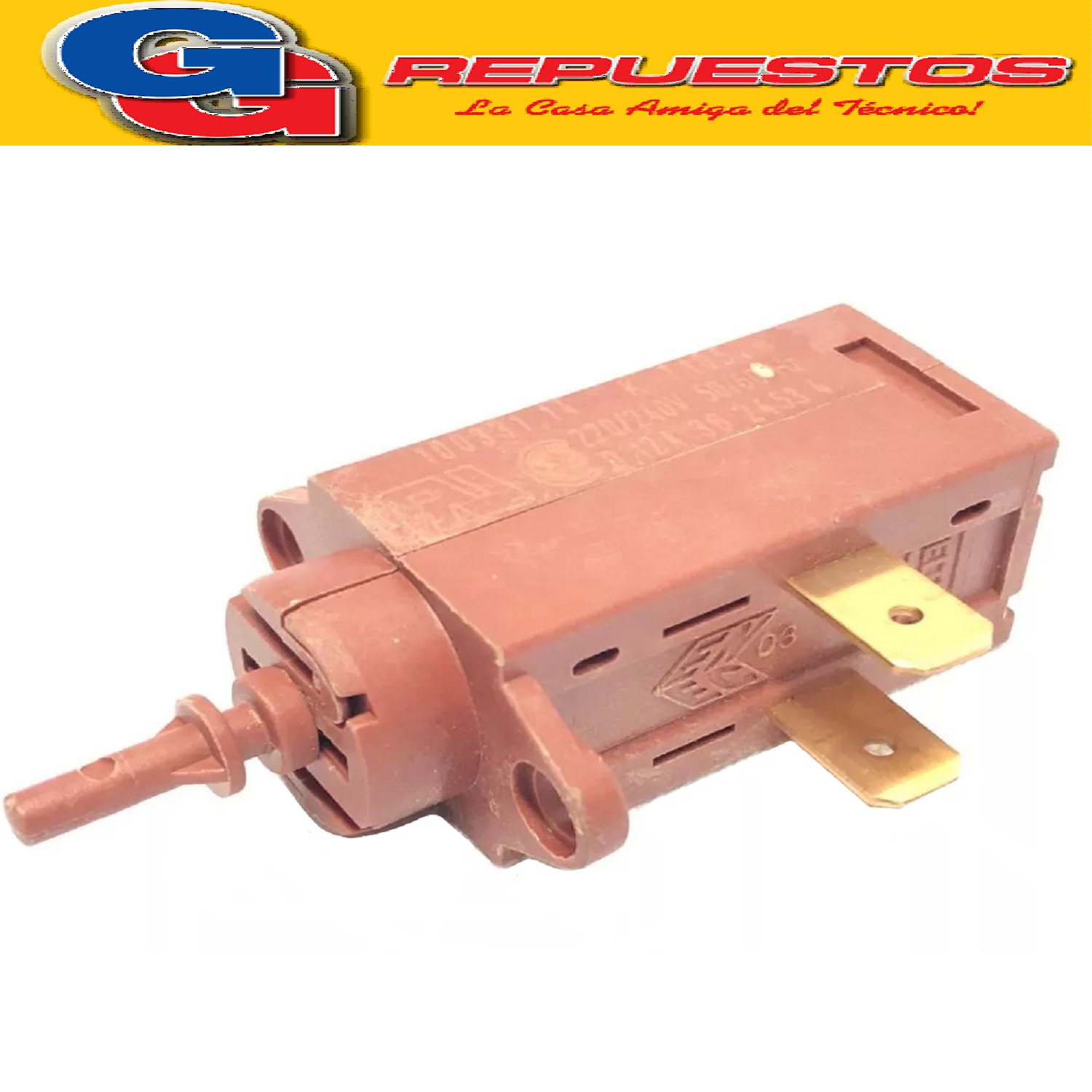 TERMOACTUADOR SOLO LAVARROPAS DREAN CONCEPT PARA VARIAS MARC AS 701022212 APLICA PARA LOS MODELOS:
DREAN CONCEPT 5.05 .DREAN CONCEPT 5.05 V1
DREAN CONCEPT ELECTRONIC 156.DREAN CONCEPT ELECTRONIC CDA EMB.DREAN CONCEPT ELECTRONIC EMB..DREAN CONCEPT FUZZY LOGIC 206.DREAN CONCEPT FUZZY LOGIC AUTOPR.EMB.DREAN CONCEPT FUZZY LOGIC TECH DREAN FUZZY LOGIC TECH V1 LAV.DREAN CONCEPT P 116 EMBALADO.CONCEPT UNICOMMAND 116 CONCEPT UNICOMMAND EMBALAD DREAN FUZZY LOGIC MARSHALL MTI 6620 Cod.Origen: 701022212