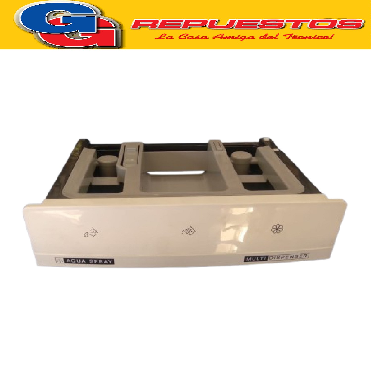 JABONERA BLANCA LAVARROPAS WHIRLPOOL WW11BT-
 W11483921 (WHIRLPOOL)  E FRENTE/MANETA JAB.MULTI DISPENSER
W11187209 (WHIRLPOOL) CAJON MOVIL C/SIFONES/MULTI DISPENSER
Produttore: