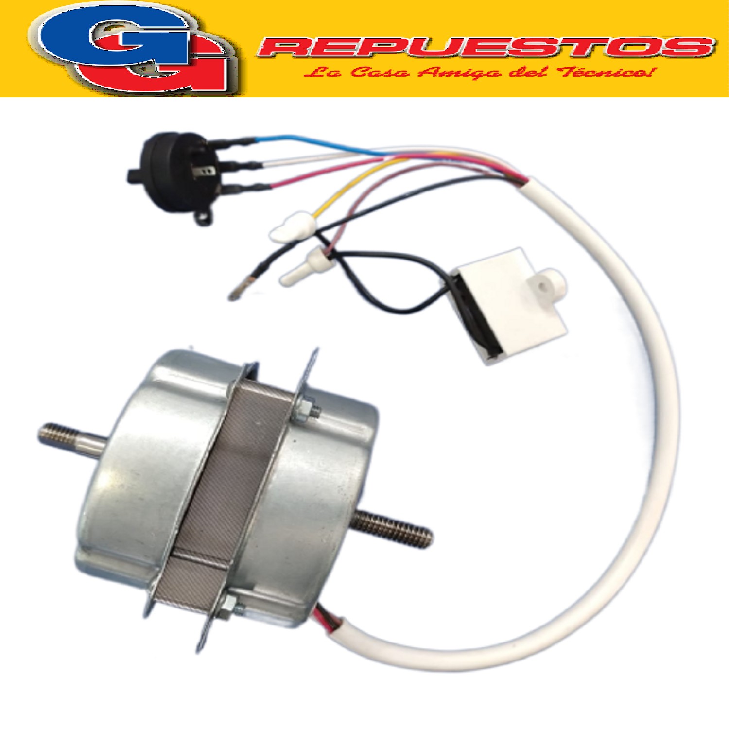 MOTOR TURBO VENTILADOR CIRCULADOR 12 PULGADAS MARCA LILIANA  COMPATIBLE CON LOS MODELOS VTC12 / VT12 / TWB12 EJE 8MM MEDIA CAÑA CON TUERCA ZVB4050 220V 50-60Hz N° 20230907397