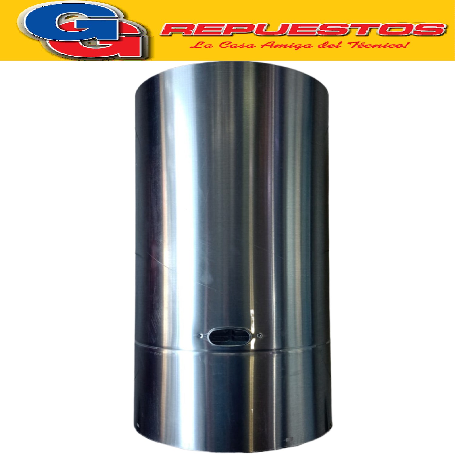 CAMISA REPUESTO GABINETE PARA SECARROPAS KOHINOOR 2062 ACERO INOXIDABLE ORIGINAL  61.6 CM DE ALTO - 34.1 CM DE DIAMETRO