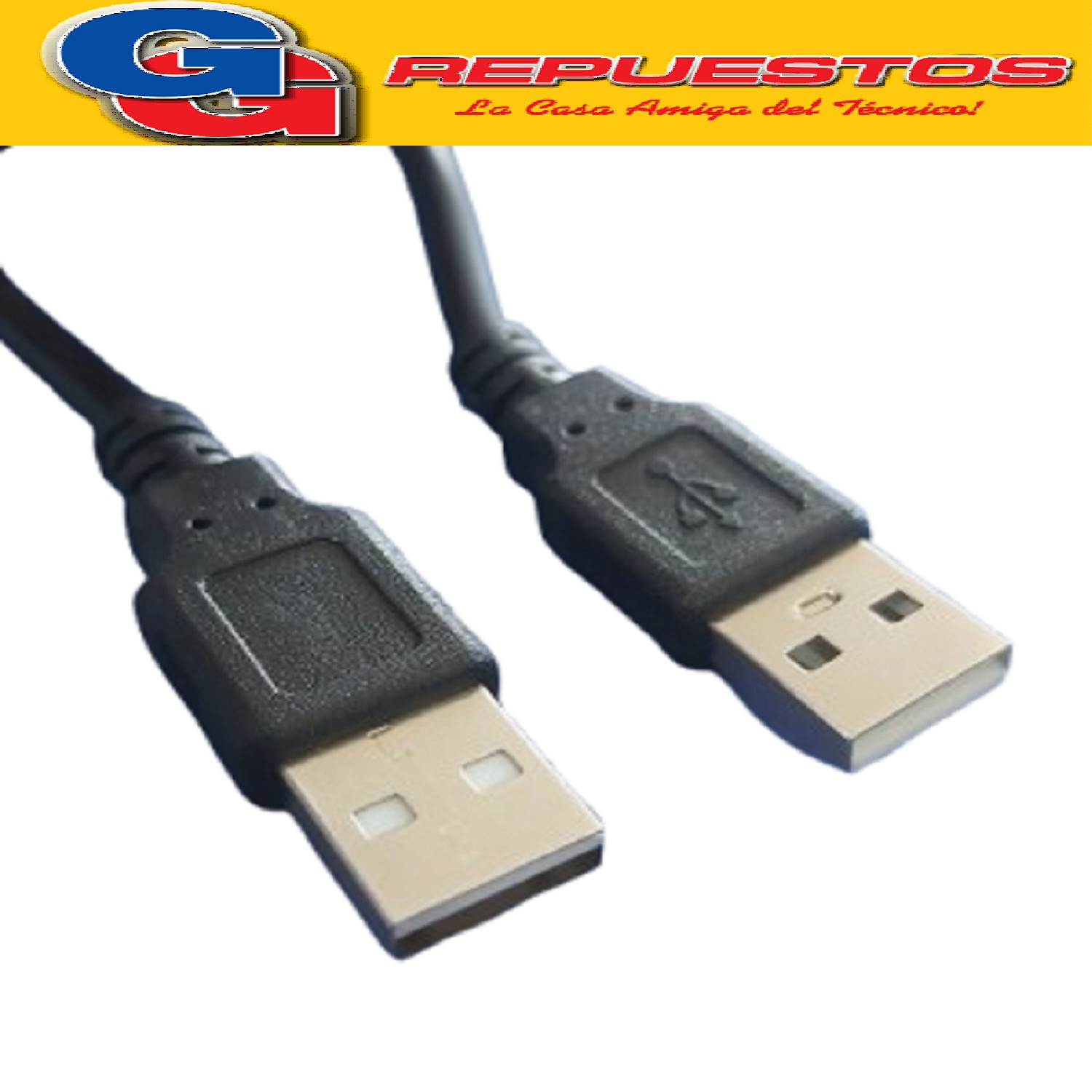 CABLE USB MACHO A USB MACHO 1.5MTS