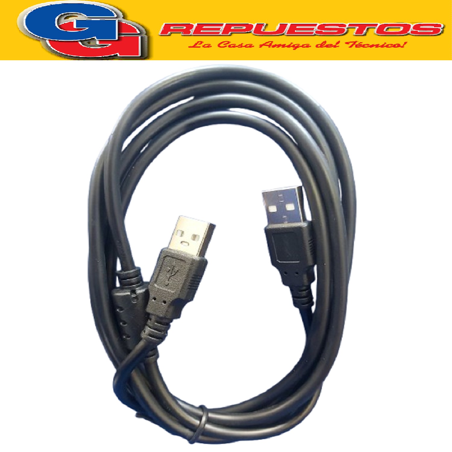 CABLE USB MACHO A USB MACHO 1.5MTS