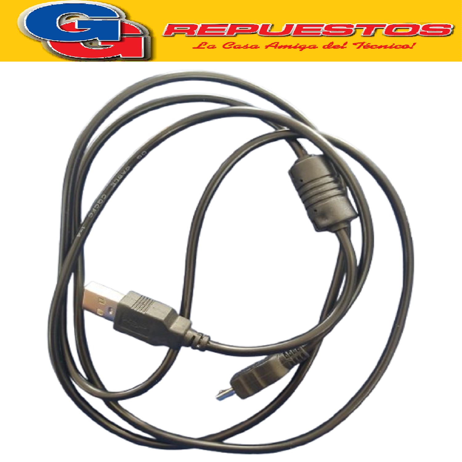 CABLE USB PARA MANDO PS3 CARGA RAPIDA 1.5MTS