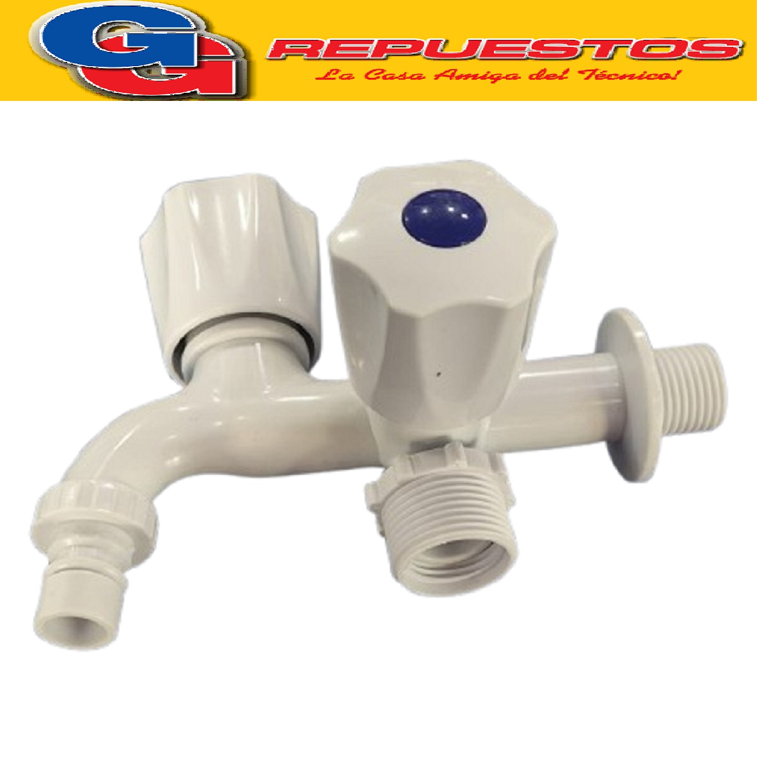 CANILLA DOBLE LAVARROPAS ESF 1/2 BCA