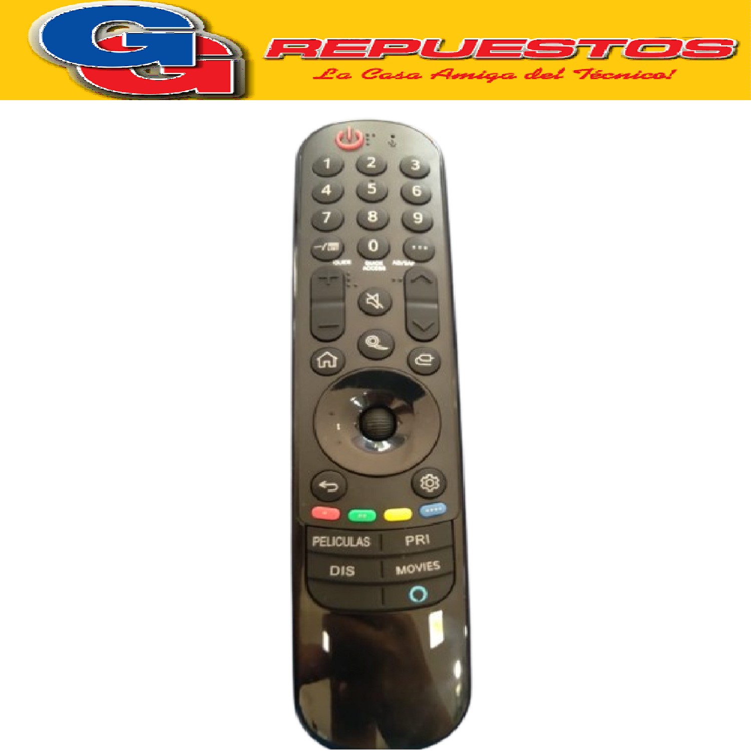 CONTROL REMOTO COMPATIBLE CON TV SMART LG