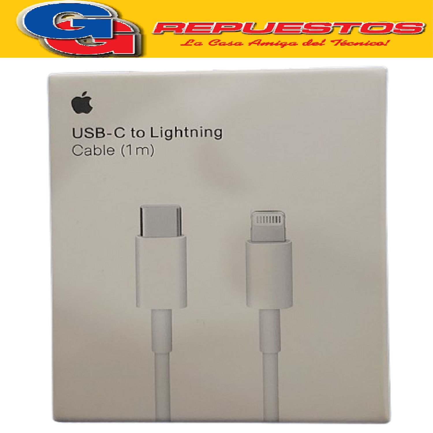 CABLE TIPO C MACHO A TIPO C MACHO APPLE