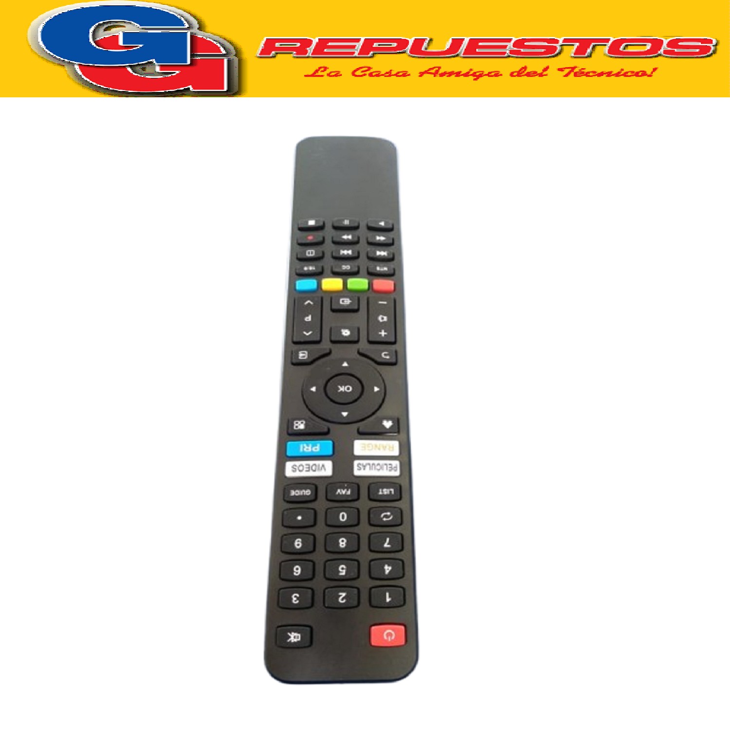 CONTROL REMOTO COMPATIBLE CON SMART TV ENOVA