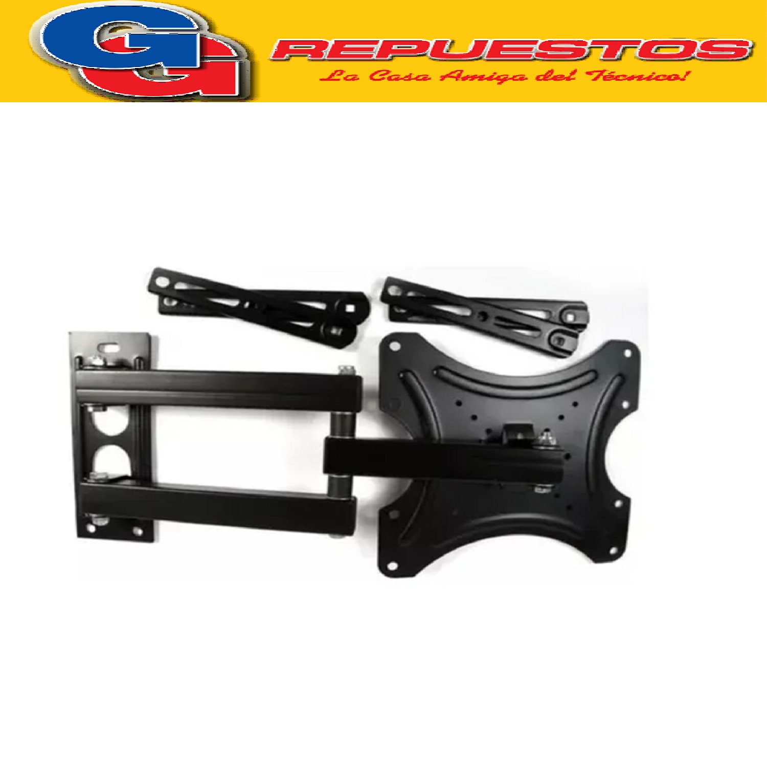 SOPORTE TV LCD LED SMART MOVIL CON BRAZ0 63 PULGADAS