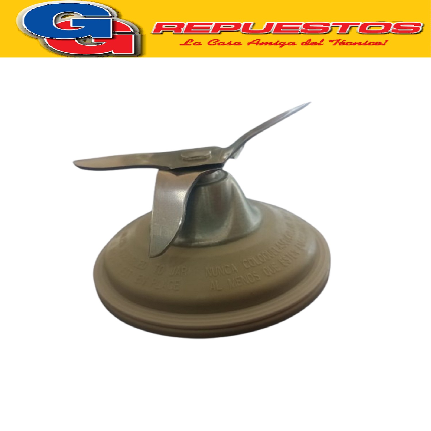 CUCHILLA PARA LICUADORA BLACK Y DECKER CUELLO METALICO