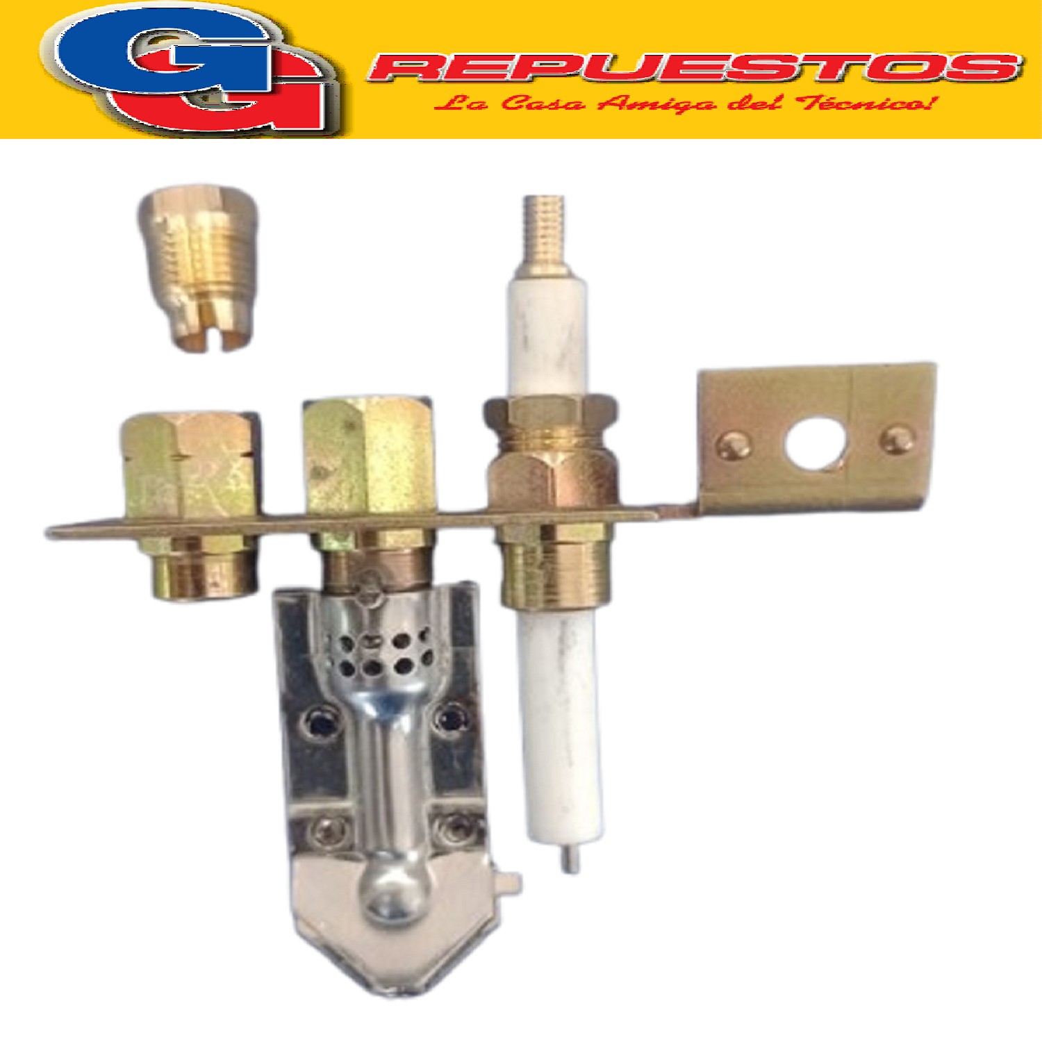 CABEZAL PILOTO CALEFON ORBIS E/P TN ARMADO CON BUJIA CALEFON REP.- GAS ENVASADO