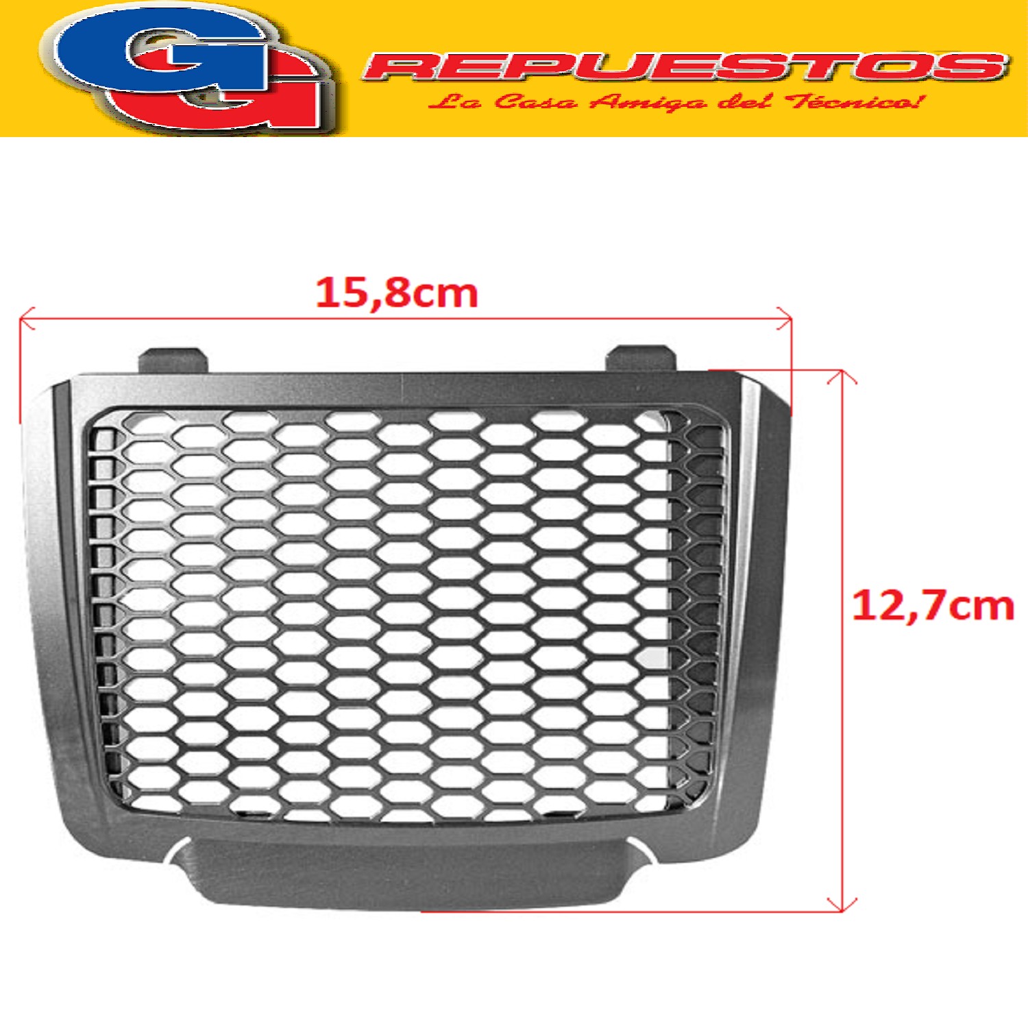 TAPA PLASTICA DE FILTRO DE SALIDA 12M LILIANA COMPATIBLE CON LOS MODELOS FSN02 / FSN03 / LA810 CARCAZA