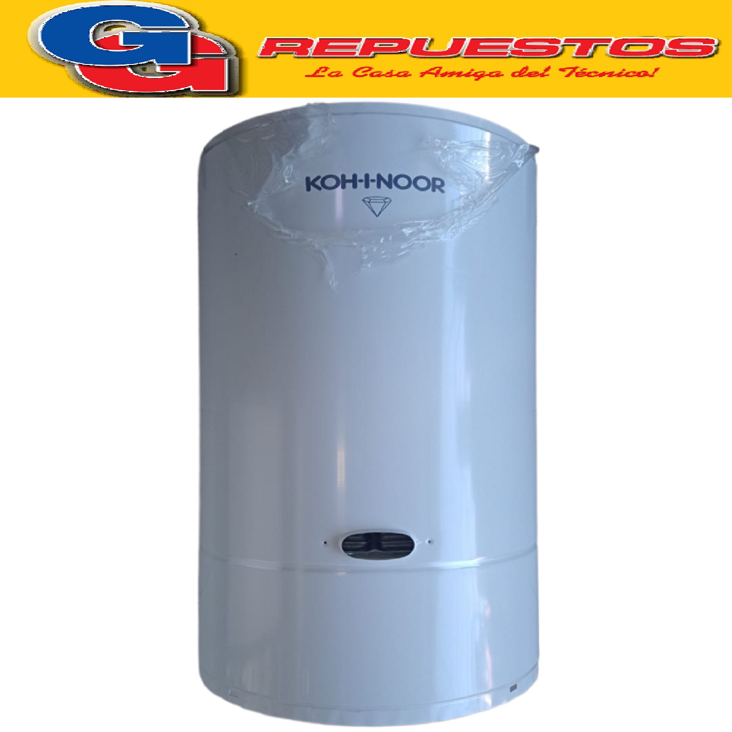 CAMISA GABINETE PARA SECARROPAS KOHINOOR B-662 B-665 BLANCA  ORIGINAL. DIAMETRO 34 CM ALTO 61.5 CM
