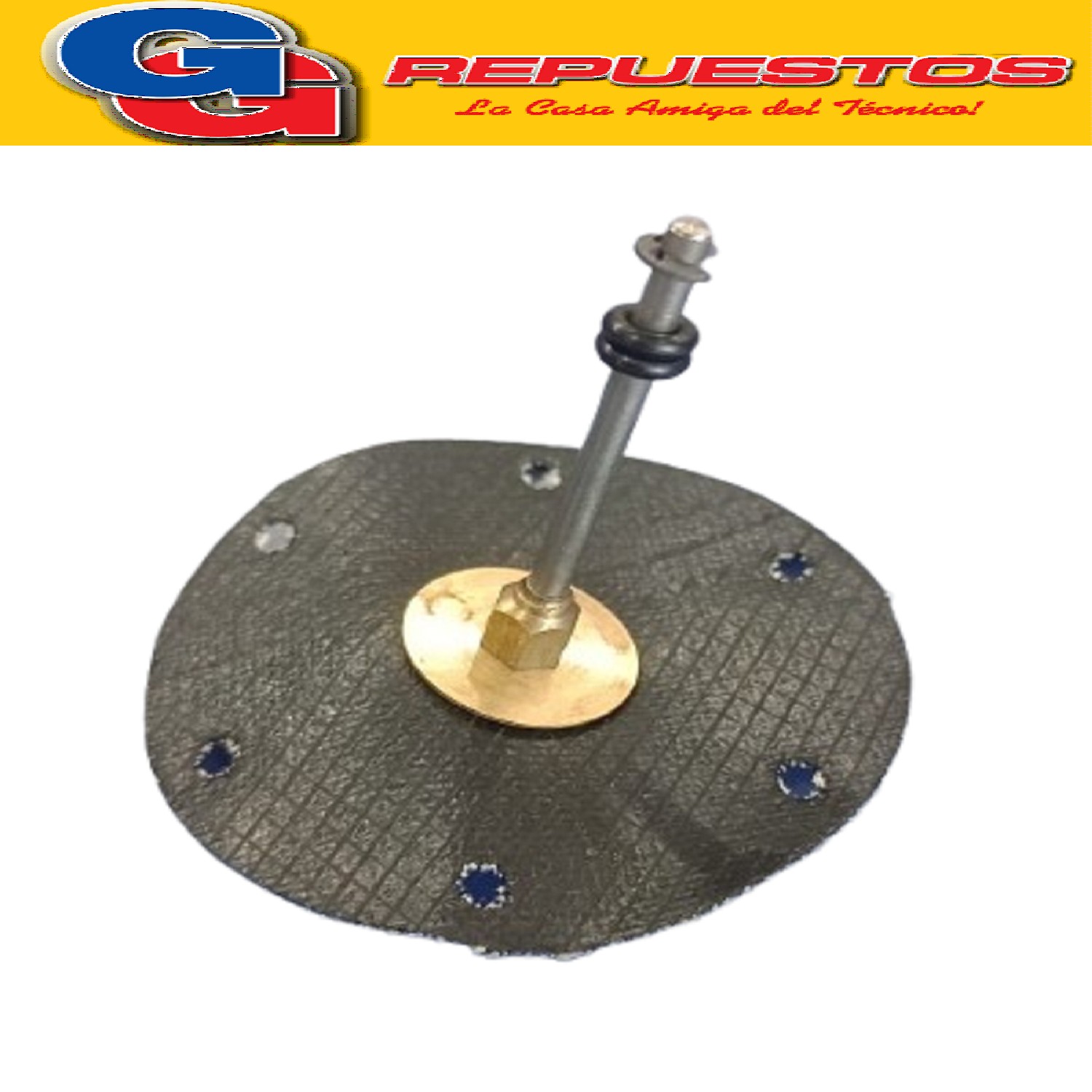CONJUNTO EJE Y DIAFRAGMA UNIVERLSAL PARA CALEFON