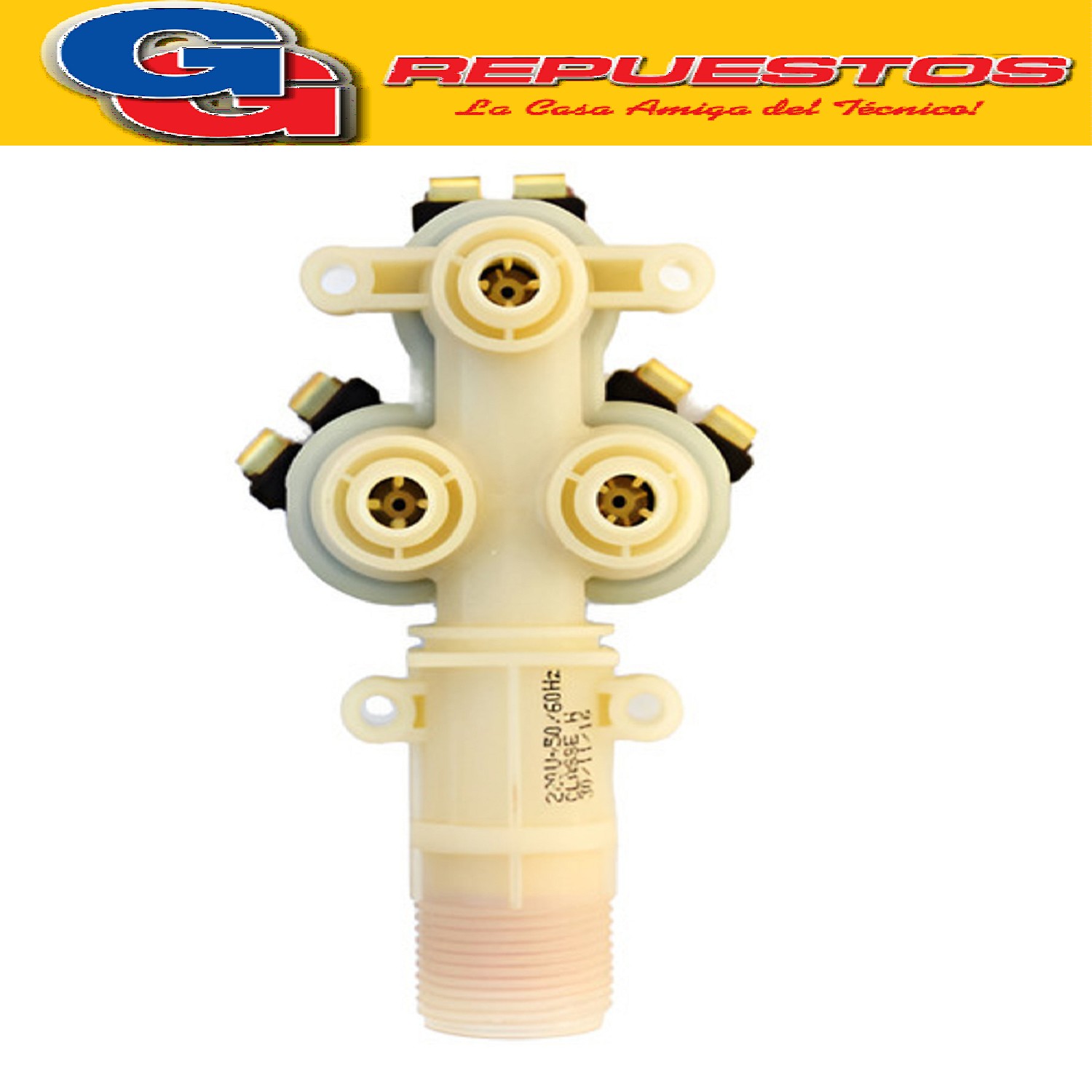 ELECTROVALVULA 3 VIA LAVARROPAS PARA WHIRLPOOL AWR680 AWT22A LAVARROPAS ESLABON DE LUJO WHIRLPOOL ESLABON DE  LUJOAWR680/WWQ22-EWT22A-EWT09A-EWT07A AWR680; AWR680/2; AWR680/3;
EWT07A; EWT07A; EWT09A; EWT09A; EWT22A; EWT22A; EWT24A; EWT24A.