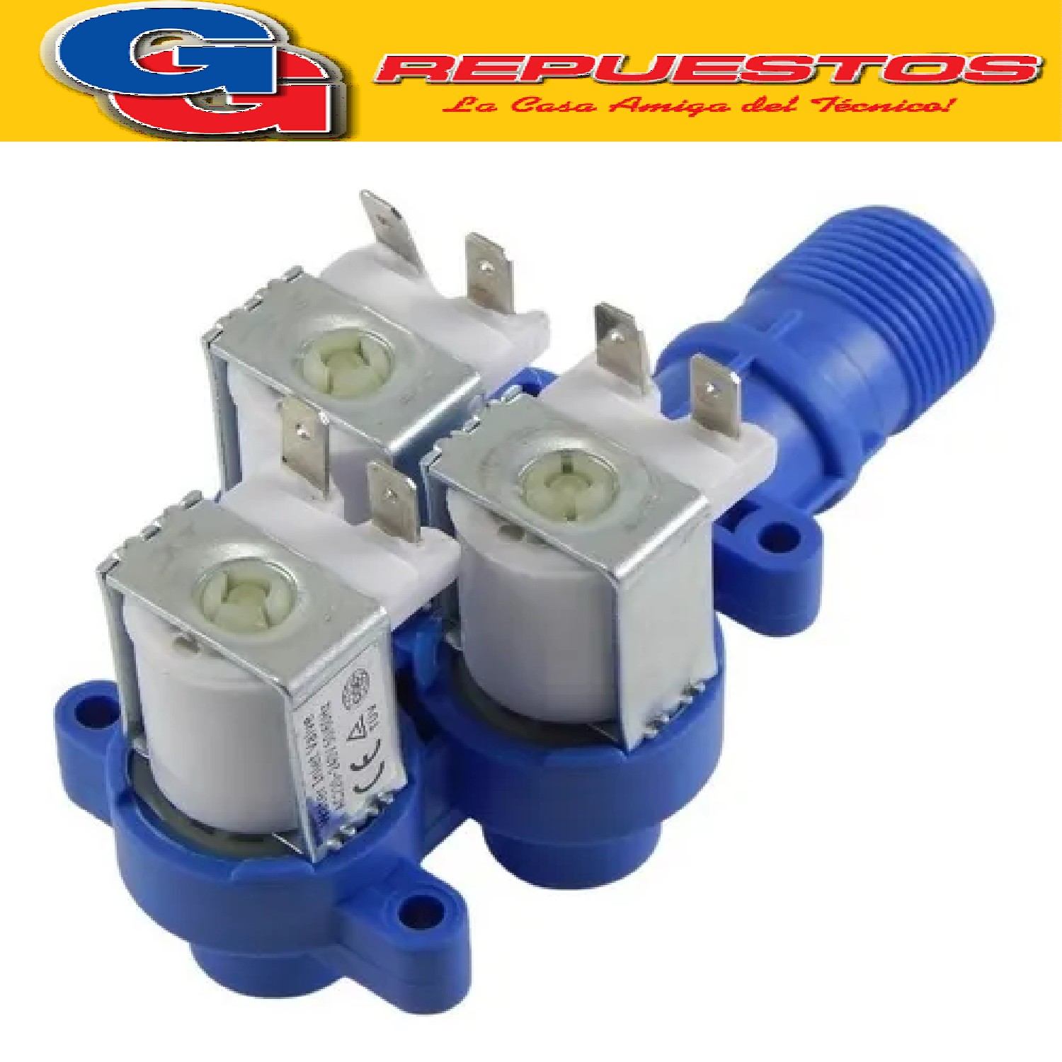 ELECTROVALVULA 3 VIA LAVARROPAS PARA WHIRLPOOL AWR680 AWT22A LAVARROPAS ESLABON DE LUJO WHIRLPOOL ESLABON DE  LUJOAWR680/WWQ22-EWT22A-EWT09A-EWT07A AWR680; AWR680/2; AWR680/3;
EWT07A; EWT07A; EWT09A; EWT09A; EWT22A; EWT22A; EWT24A; EWT24A.