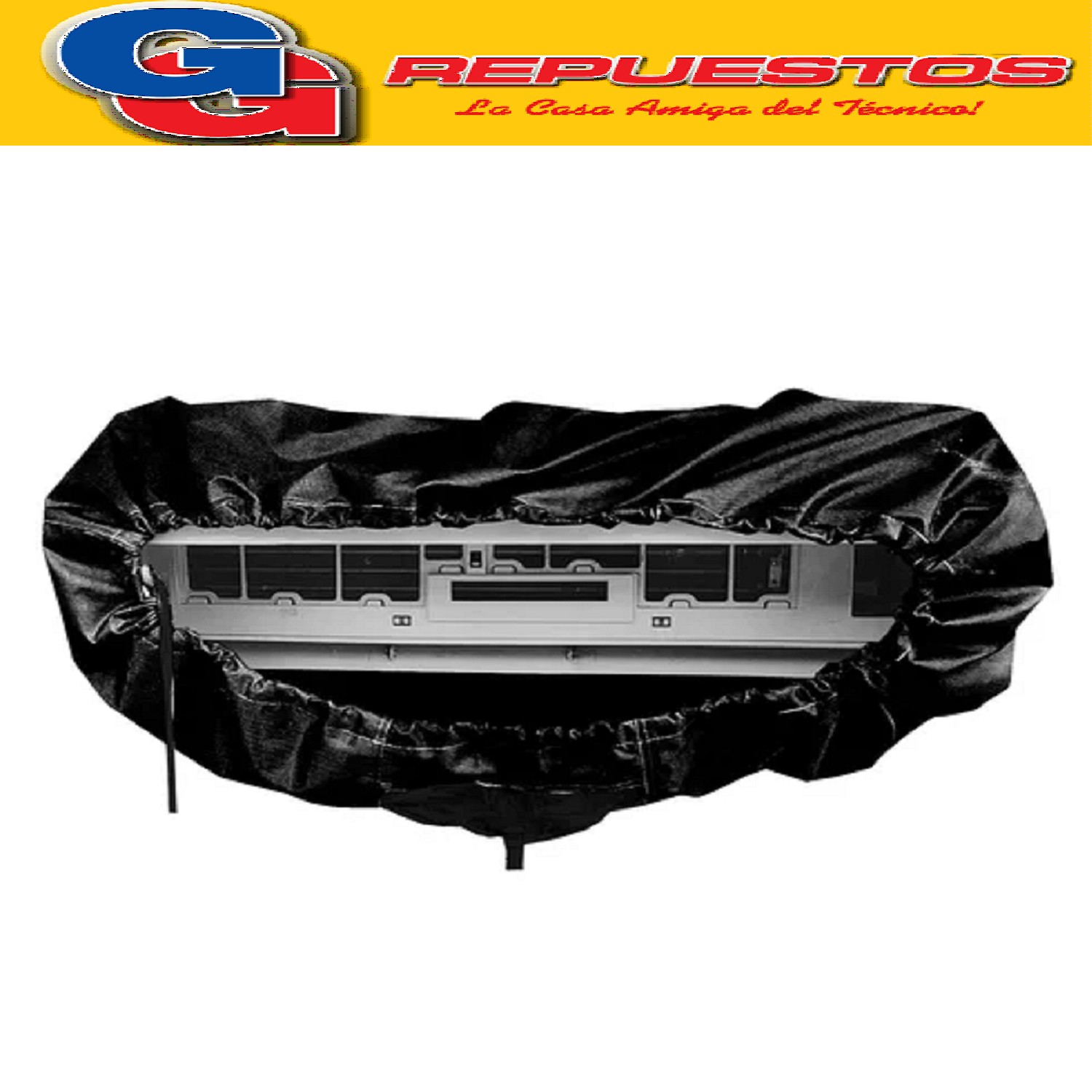 COBERTOR DE LIMPIEZA PARA AIRE SPLIT DE 4500Fg-9000Fg TOTAL  DE DIAMETRO 3.20MTS FUNDA PARA LAVADO DE AIRES ACONDICIONADO SPLIT