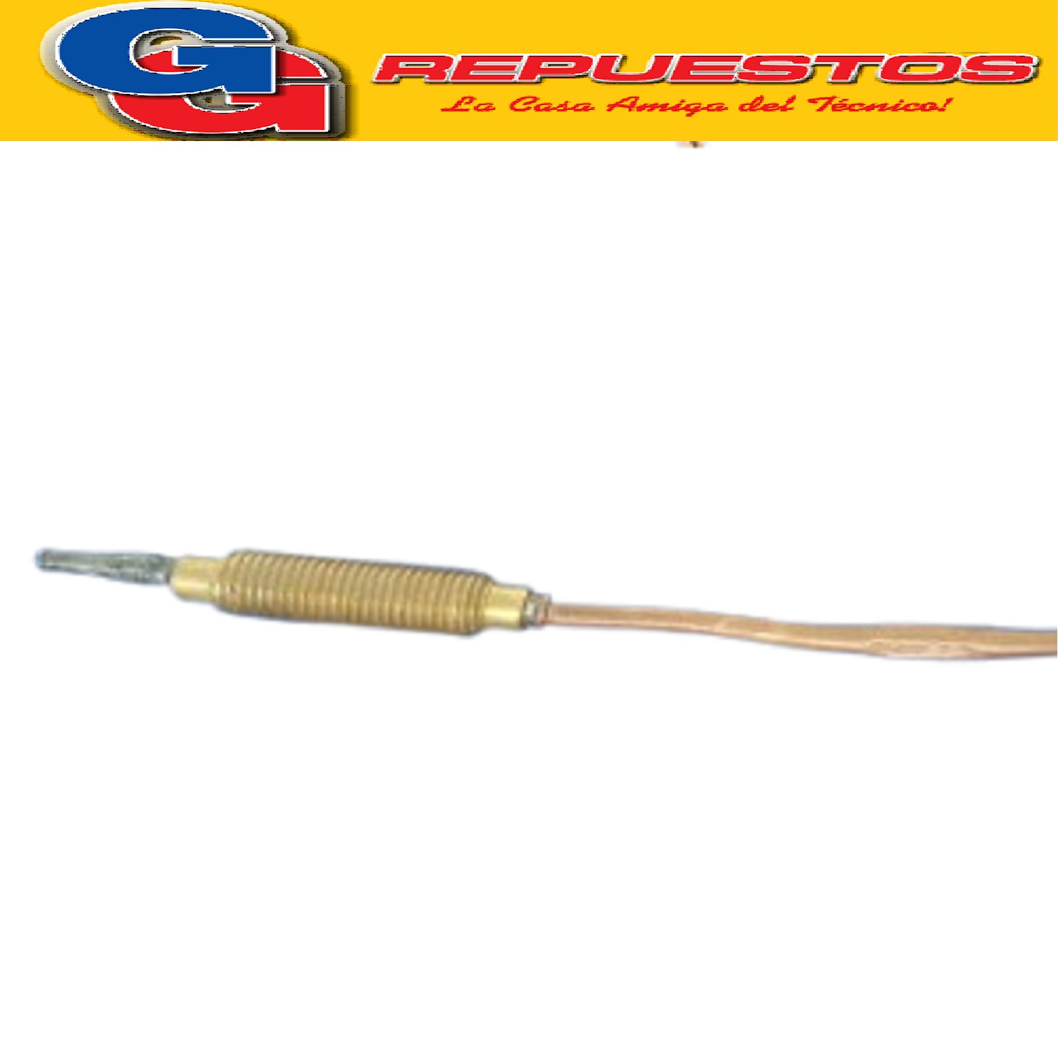 TERMOCUPLA ORBIS MODELO NUEVO 1100 PUNTA ROSCADA 8X1 LEGITIM LEGITIMO LARGO TOTAL 110 CM