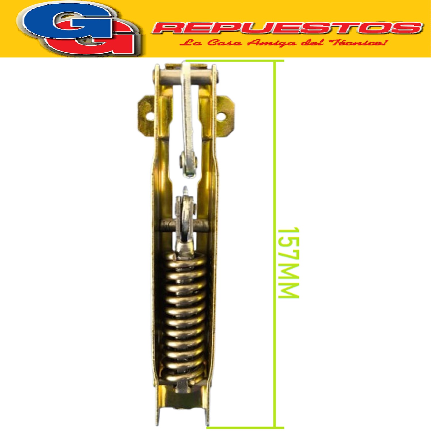 MANIJA BLANCA PARA FRIGOBAR O HELADERA UNIVERSAL (KIT FIJACI ON LATERAL 9.5 min a 17mm max
de agujero a agujero)
Length: 198 mm Holes wheelbase: 85/160 mm
TIRADOR UNIVERSAL FRIGO BLANCO.85-160mm