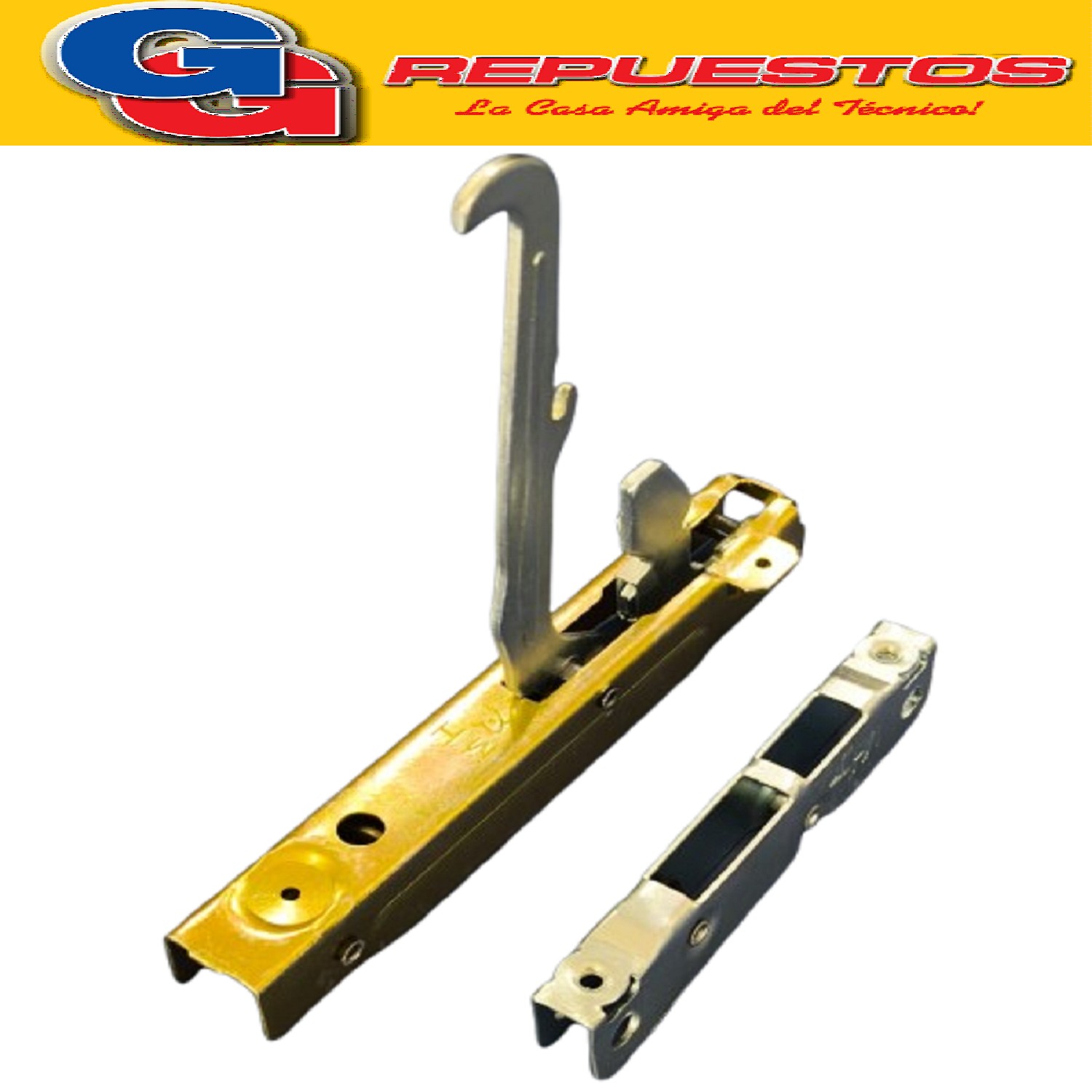 MANIJA BLANCA PARA FRIGOBAR O HELADERA UNIVERSAL (KIT FIJACI ON LATERAL 9.5 min a 17mm max
de agujero a agujero)
Length: 198 mm Holes wheelbase: 85/160 mm
TIRADOR UNIVERSAL FRIGO BLANCO.85-160mm