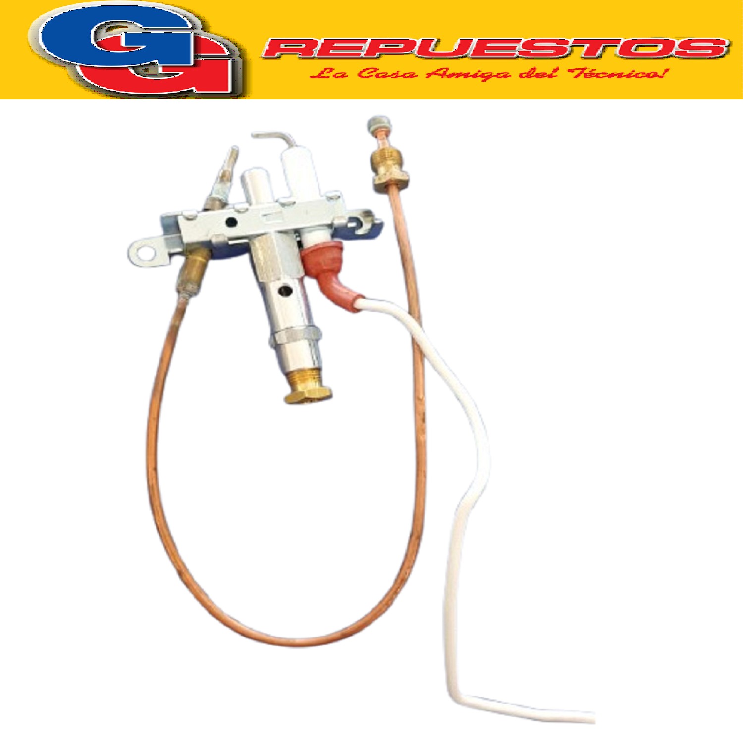 CABEZAL PILOTO BIGAS ECOTERMO CON TERMCUPLA Y BUJIA  .340MM  9X1  C/CABLE 400MM