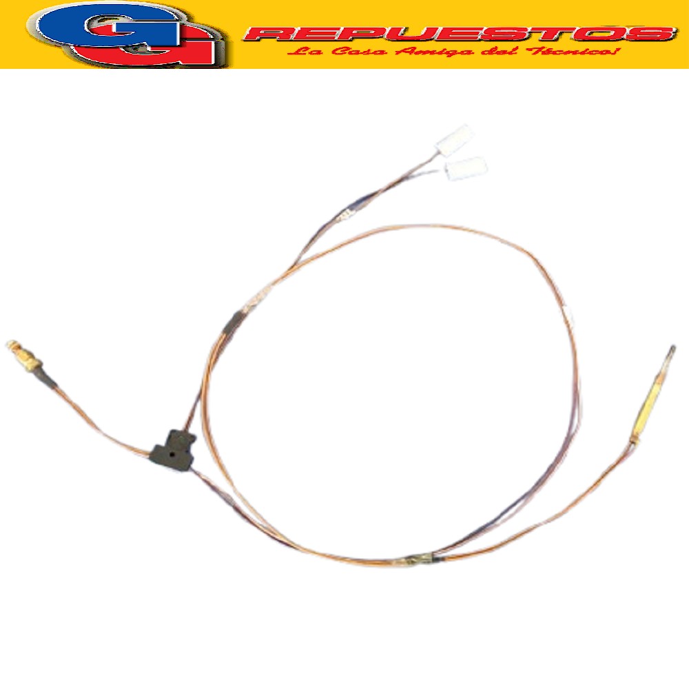 TERMOCUPLA BIFIDA/BIFILAR COCINA LONGVIE MODELO H600 1200MM  TUERCA 8X1*