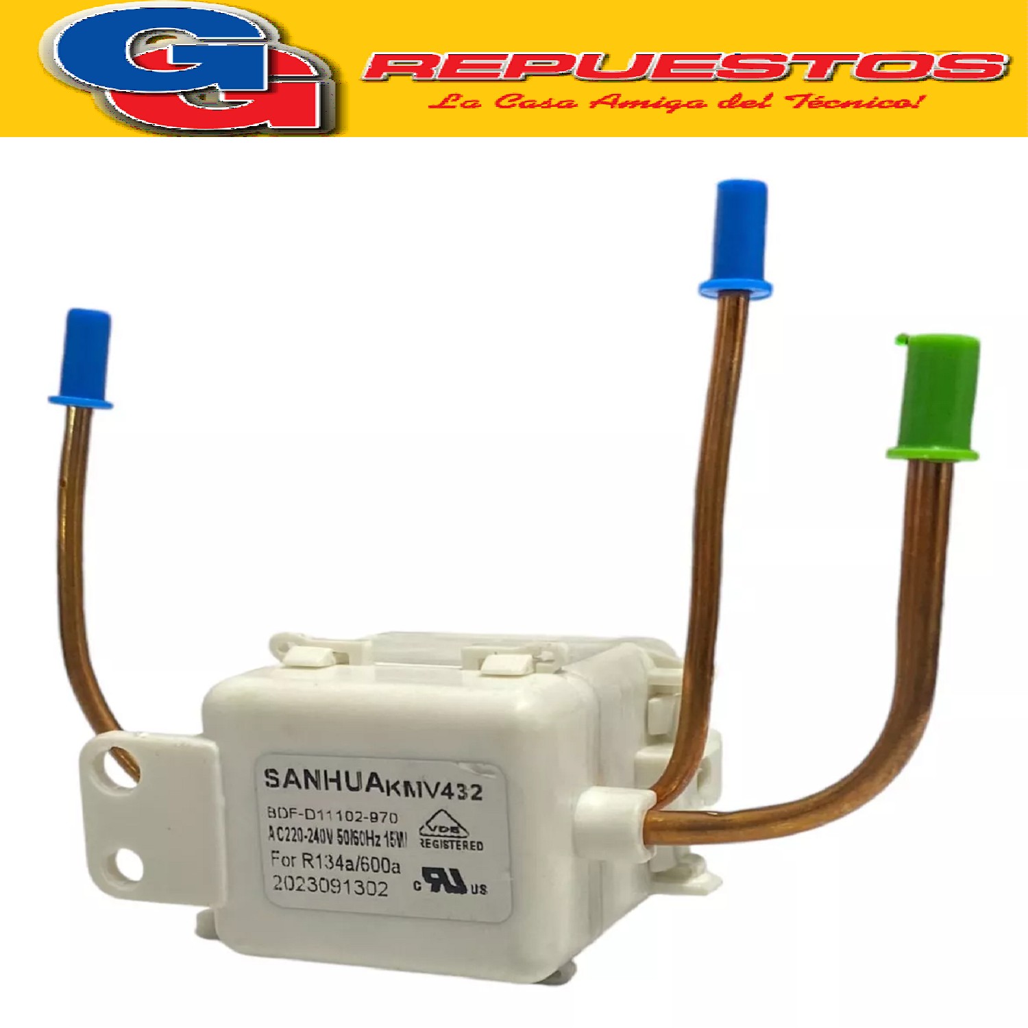 ELECTROVALVULA SANHUA PARA HELADERA INVERTER KOHINOOR  DUOCO OLING KHGF41D/8  Electro-válvula Sanhua modelo BDF-D11102-970. KHD42D/8 KHDb42D/8 KHDB42DI/9 KHDF42D/8 KHDA42D/8 KHG41D/8 KHGA41D/8 khgb41d/8 khda42/8
KHDF42DI/9 KHD42DI/9 KHDA42DI/9 KHG40DI/9 KHG41DI/9 KHGA40DI/9 KHGA41DI/9 KHGB40DI/9 KHGB41DI/9 KHGF41DI/9