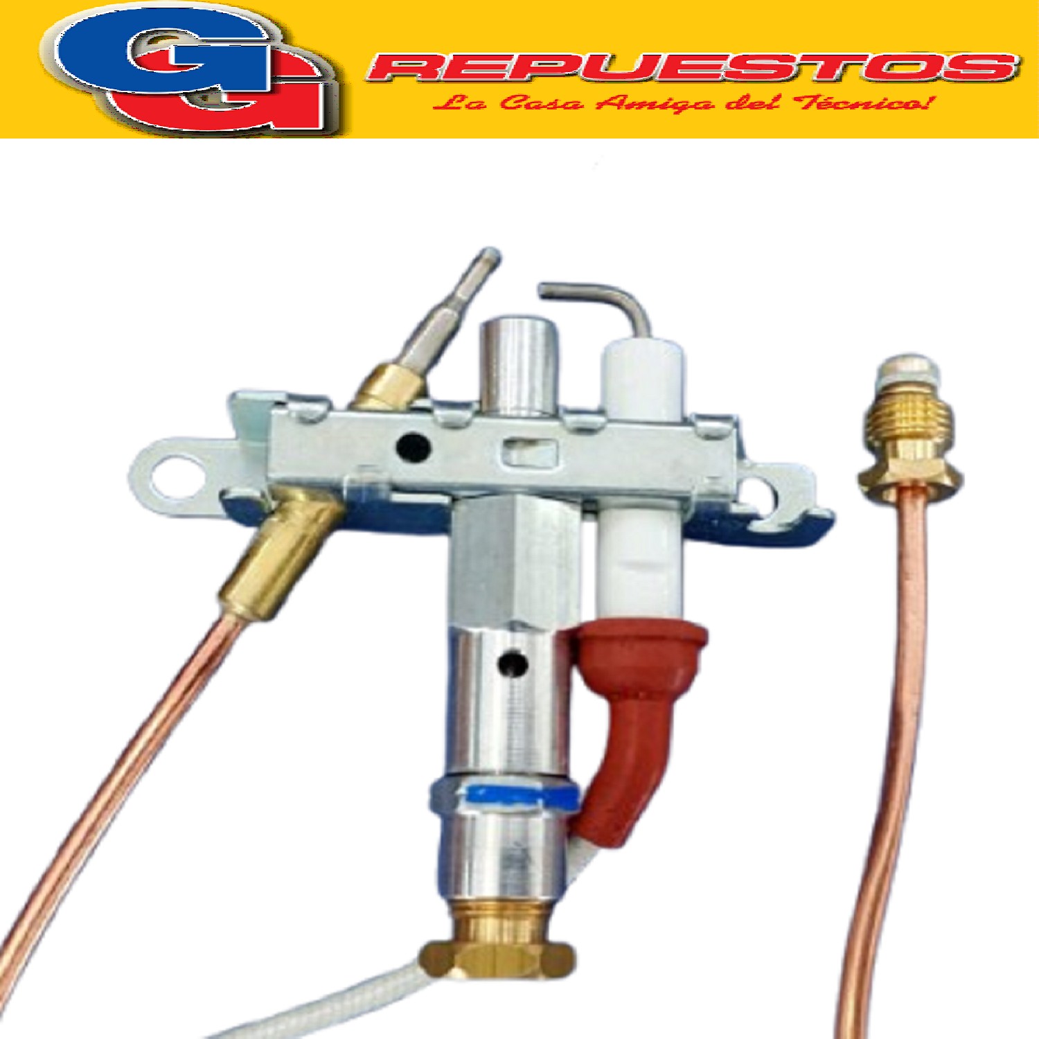 CABEZAL PILOTO BIGAS ECOTERMO LONGVIE CON TERMOCUPLA 400MM   9X1 CON BUJIA Y CABLE GAS NATURAL
