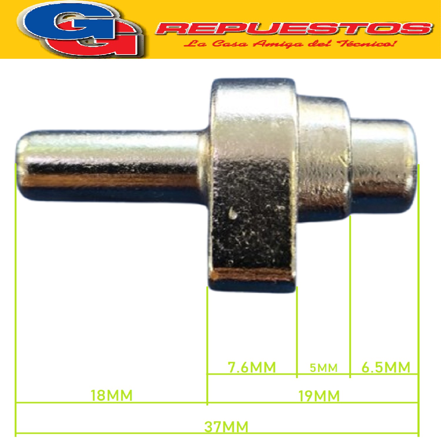 PERNO DE BISAGRA HELADERA COMPATIBLE CON WHIRLPOOL Y VARIOS  MODELOS