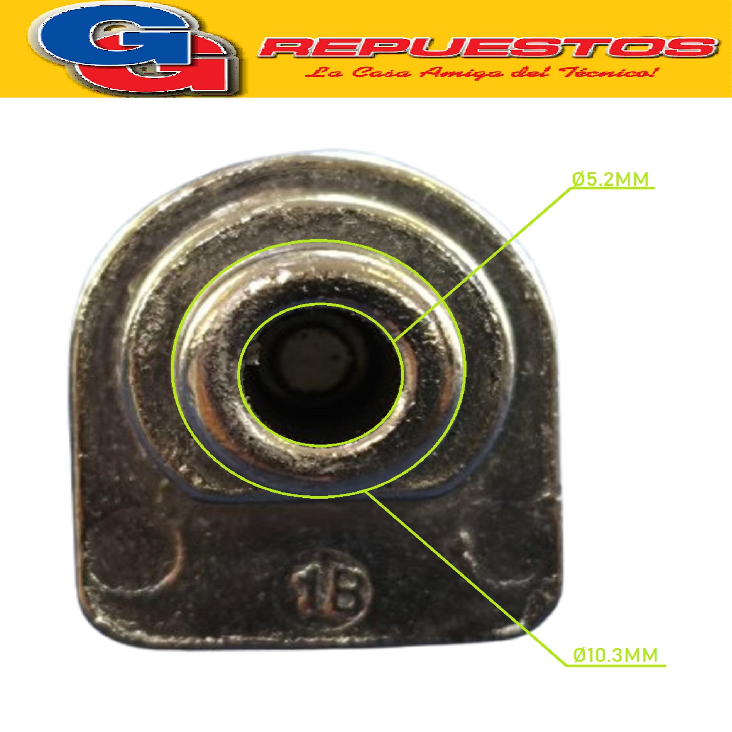 PERNO DE BISAGRA HELADERA COMPATIBLE CON WHIRLPOOL Y VARIOS  MODELOS