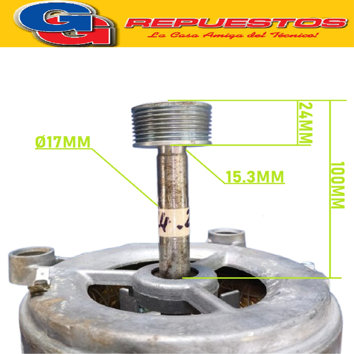 MOTOR 2/16 POLOS 600rpm POLEA MULTIVIAS LAVARROPAS LONGVIE 5 12-515-517TW(SCRAP ORIGINAL)
Cod.Origen:12331 (LONGVIE ARG.) Discontinuado 12446 (LONGVIE) LA-MOTOR 2/16 600rpm