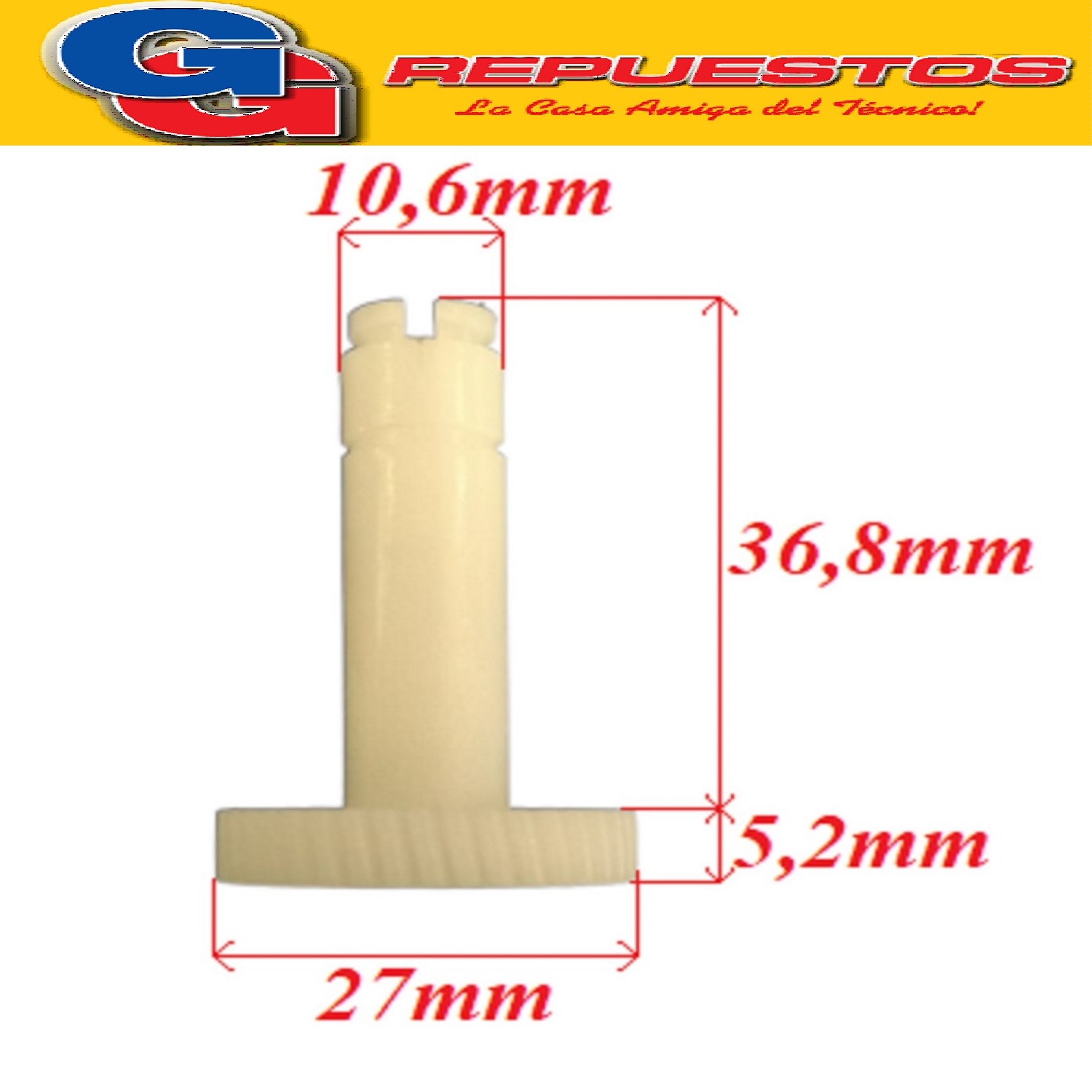 ENGRANAJE PARA BATIDORA DE MANO LILIANA COMPATIBLE CON LOS MODELOS AB662 / AB663 / AB665 / AB667 / AB668 / AB610 / AB620 ENGRANAJE PORTA ACCESORIO BATIDORA 2013