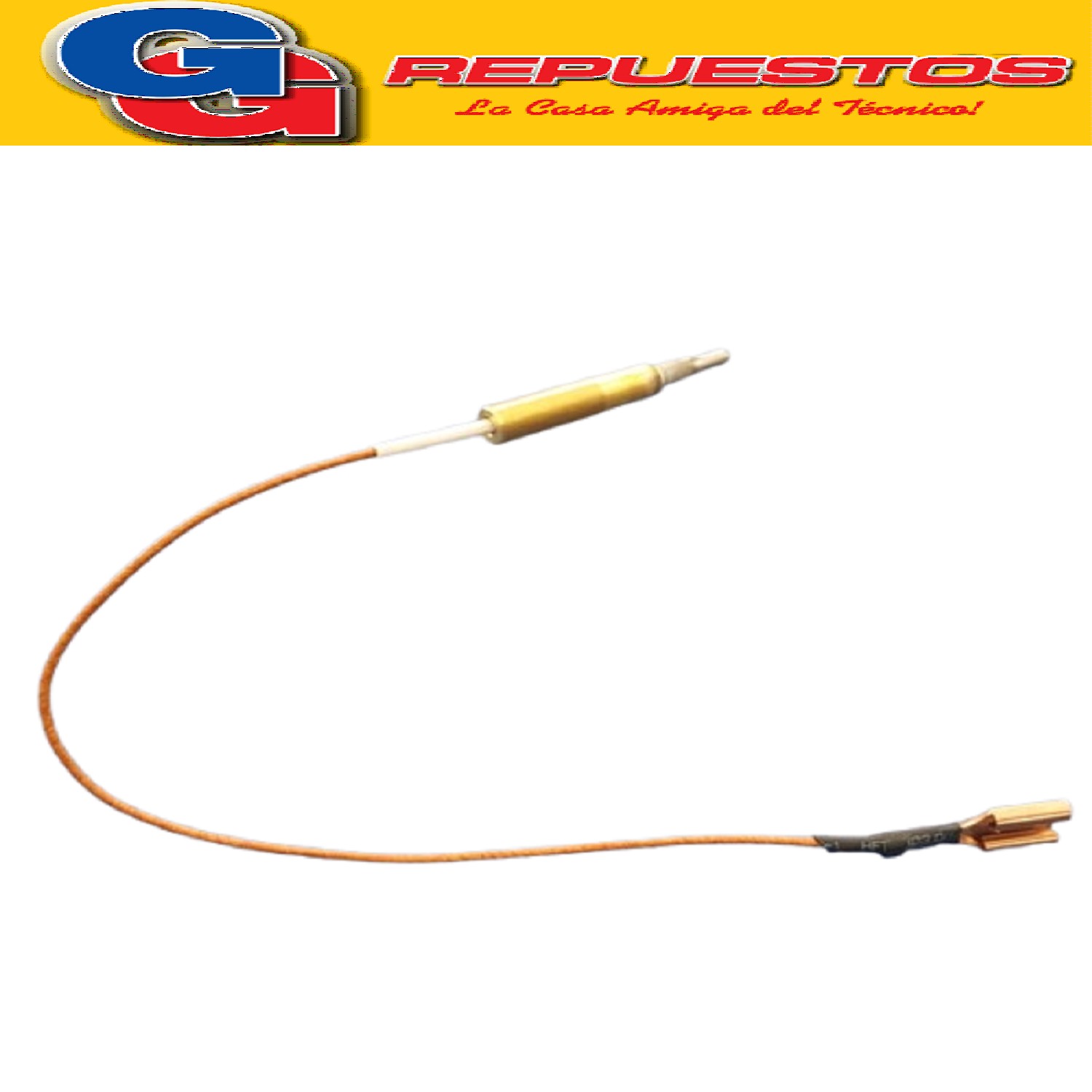 TERMOCUPLA LONGVIE CALEFACTOR 250MM CON FASTON(SIN MAZA)