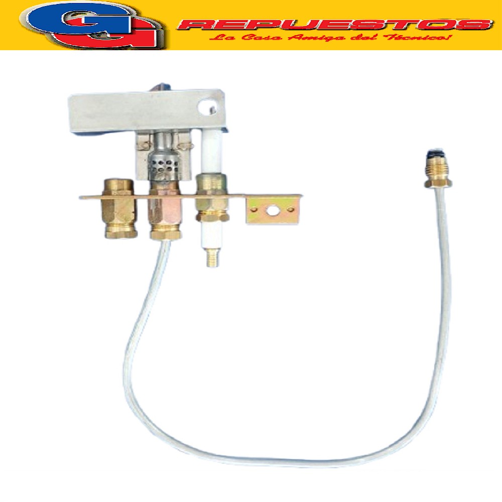 CABEZAL PILOTO CALEFON ORBIS BOTONERA MODELO NUEVO CON BUJIA GAS ENVASADO