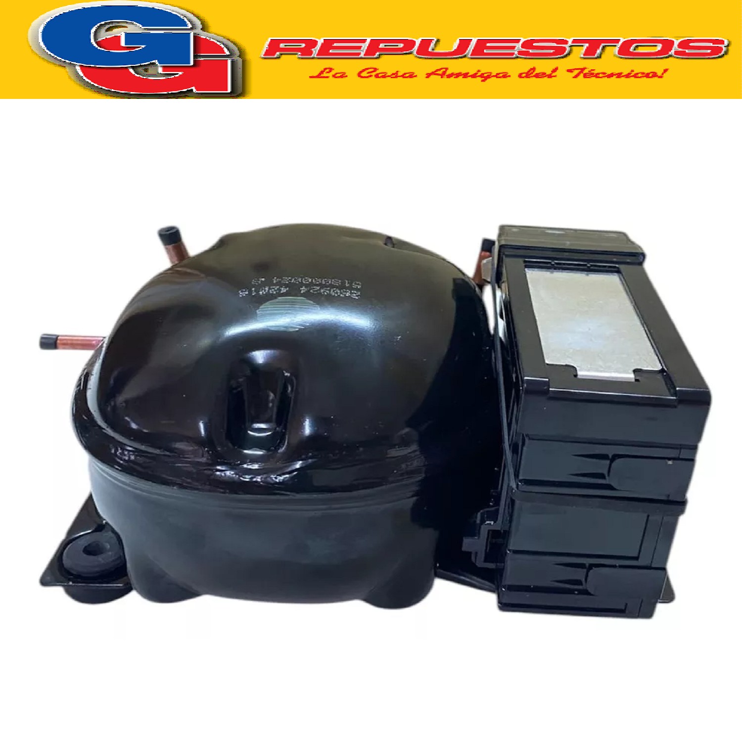 MOTOCOMPRESOR 1/5 HP EMBRACO FMSY9C 220/50-60 TH R600  INVER TER MOTOCOMPRESOR EMBRACO  (DROP - CON) PLAQUETA INVERTER PARA FREEZER ETERNITY FGHI100B-S FGHI200B-M FGHI300B-L