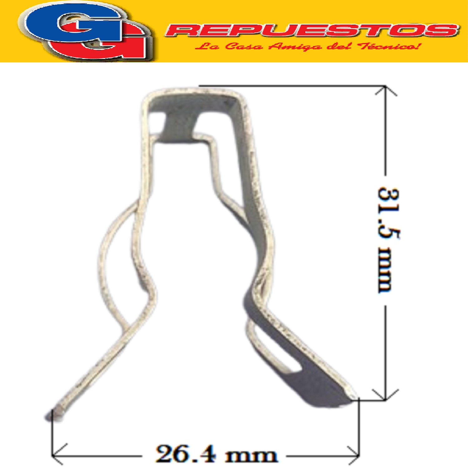 BROCHE TRABA FIJA VENTURI 306 BV CALEFON ORBIS
