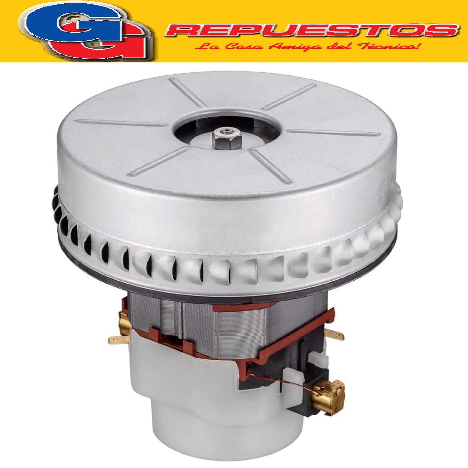 MOTOR ASPIRADORA GRANDE 2 TURBINAS AGUA-POLVO 1400W ELECTROL UX BPS2S 220V 50/60Hz 29032023 64300653