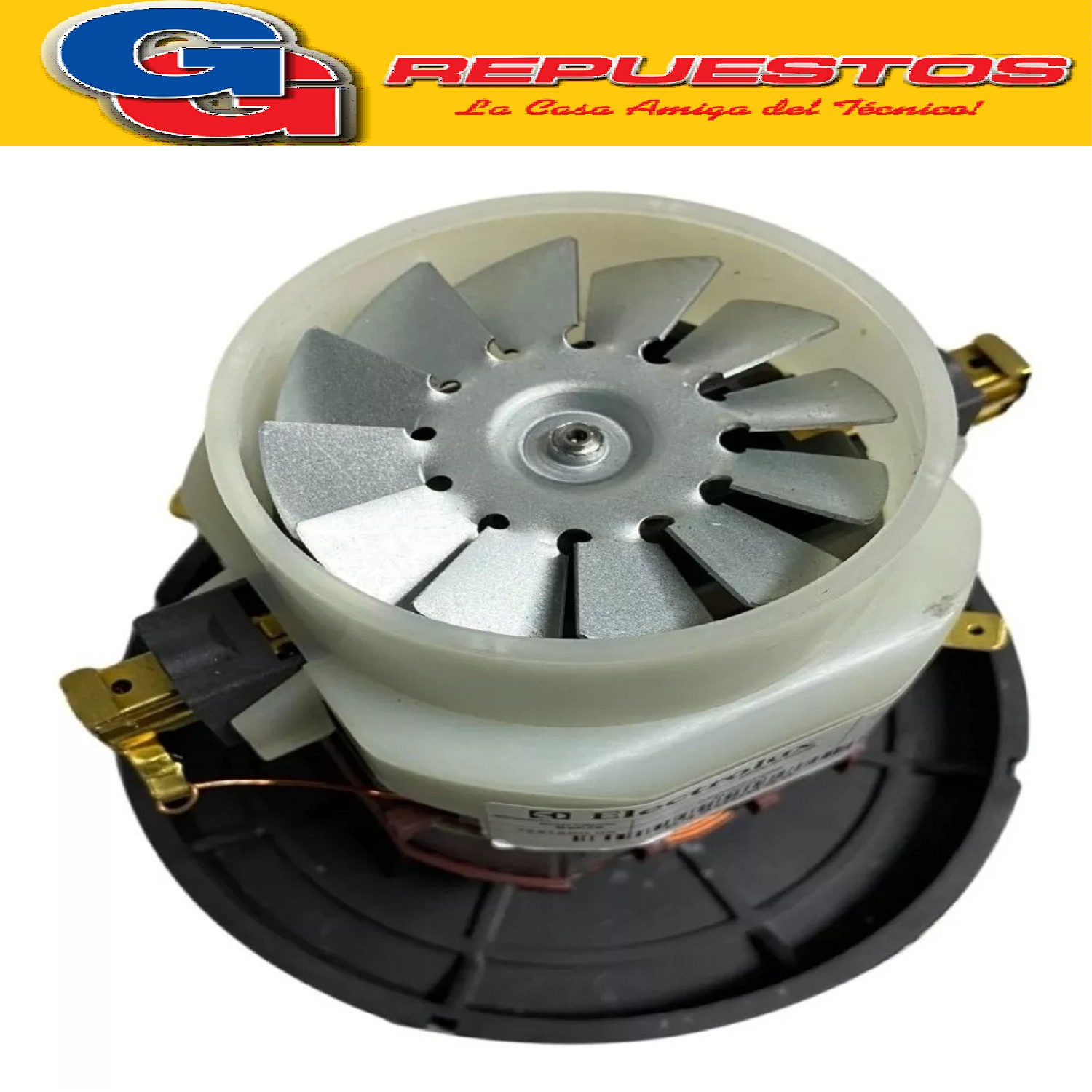 MOTOR ASPIRADORA GRANDE 2 TURBINAS AGUA-POLVO 1400W ELECTROL UX BPS2S 220V 50/60Hz 29032023 64300653