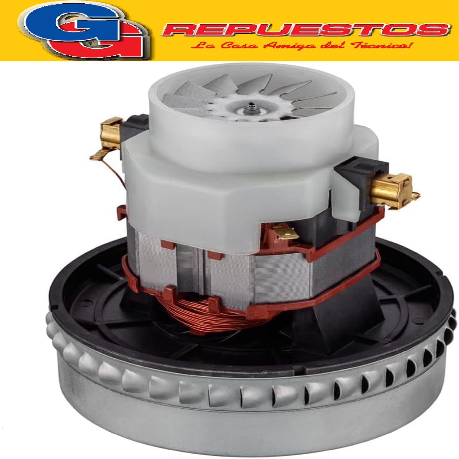 MOTOR ASPIRADORA GRANDE 2 TURBINAS AGUA-POLVO 1400W ELECTROL UX BPS2S 220V 50/60Hz 29032023 64300653