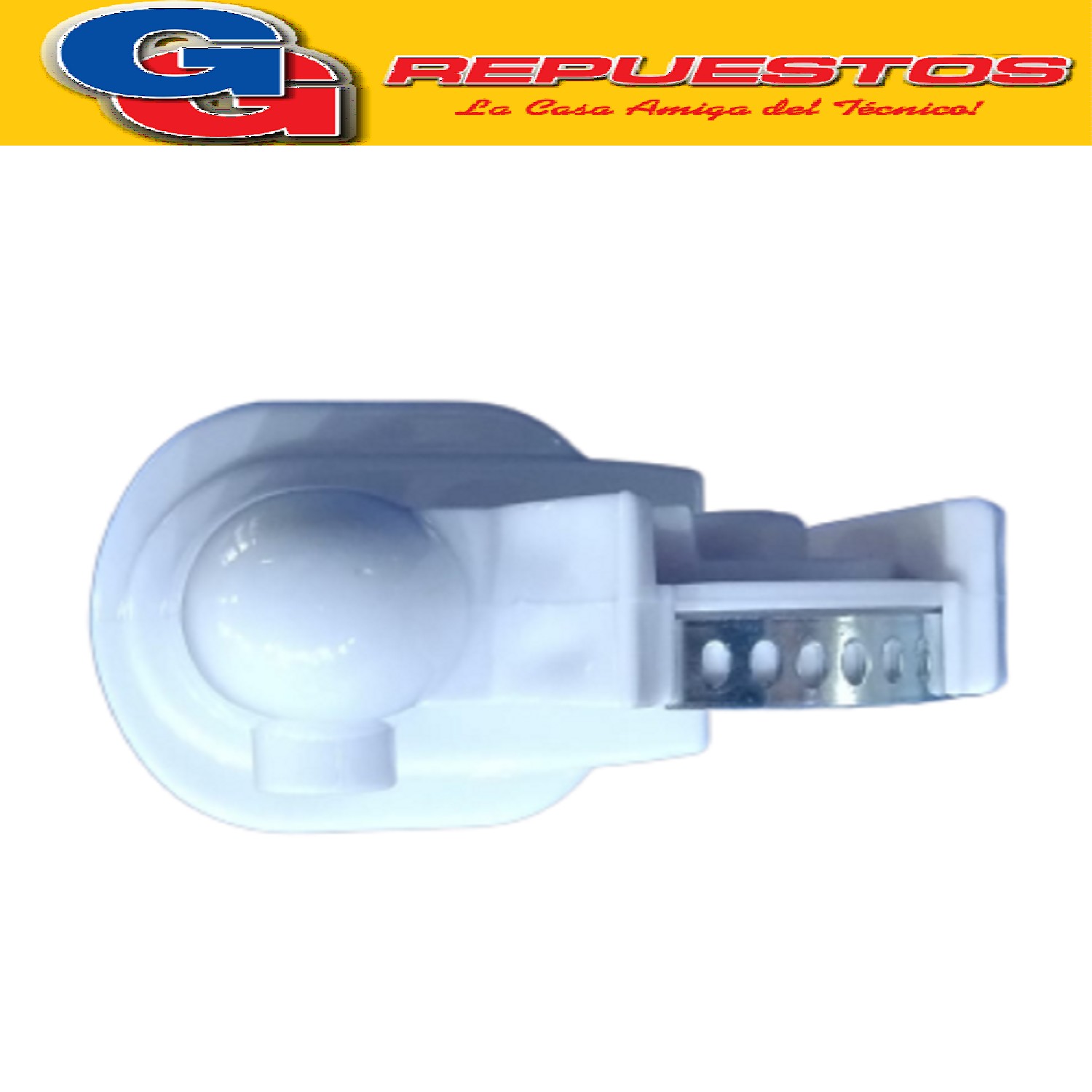 CODO PLASTICO ADAPTADOR DE BARRAL COLOR BLANCO VENTILADOR LILIANA COMPATIBLE CON LOS MODELOS VSOM12 / VSOM16