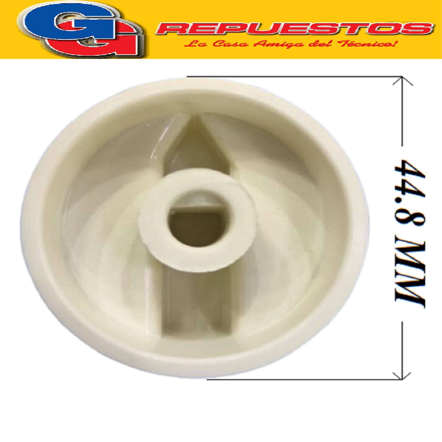 PERILLA CALEFACCION UNIVERSAL BEIGE MEDIA CAÑA EJE DE