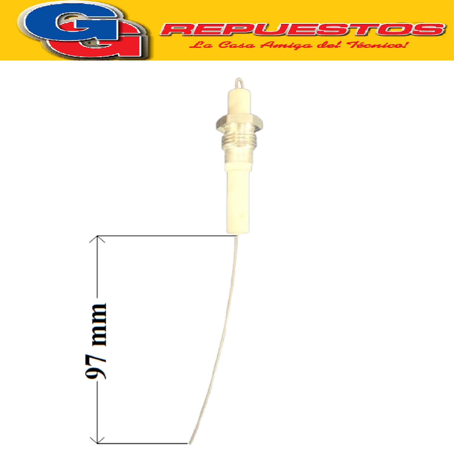 BUJIA CALEFACCION CTZ ANTERIOR CON BUJE E-100
